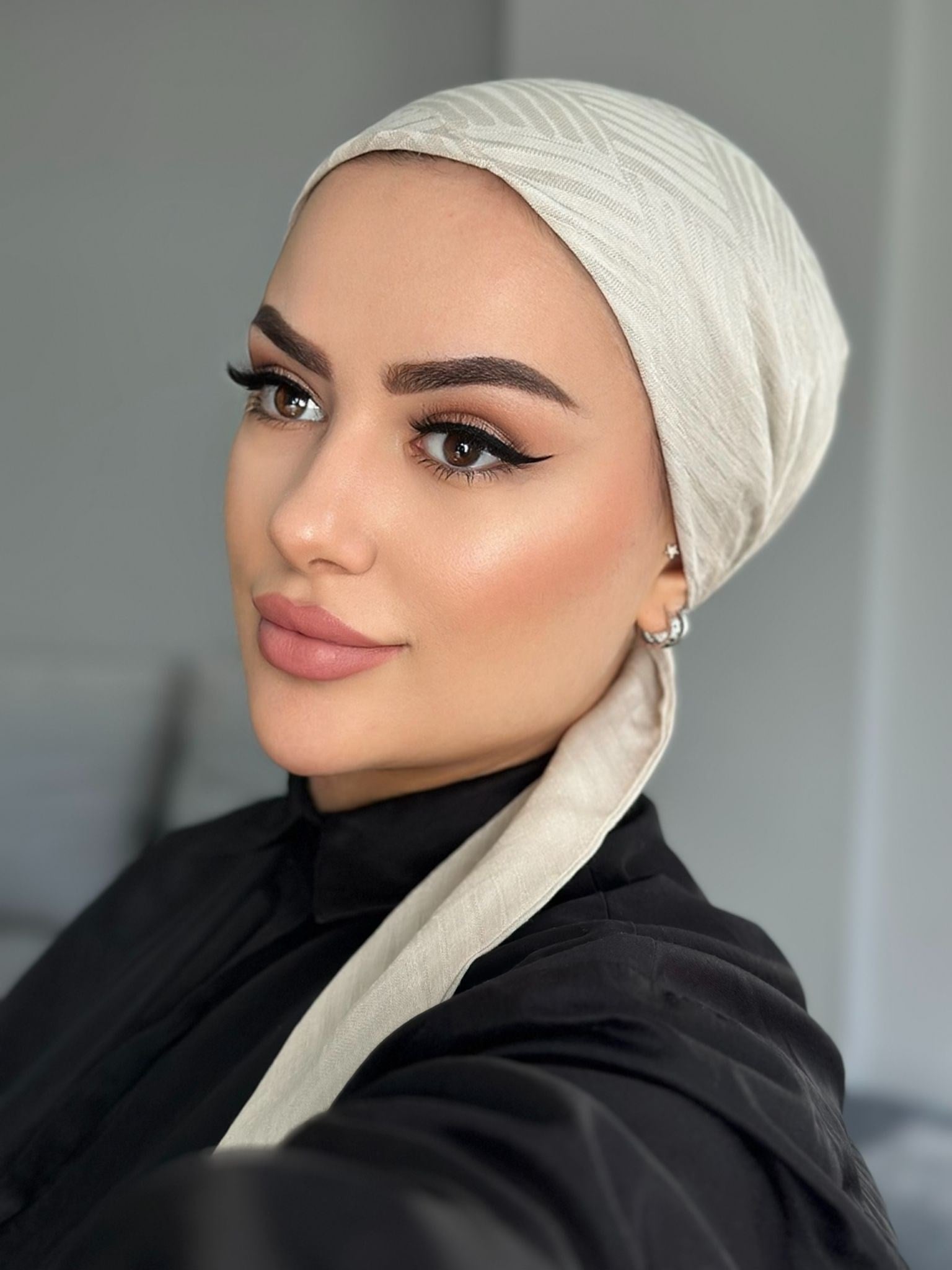 TREND ŞAL İMANNOR ( kare desen NAİA KUMAŞ  ) 
