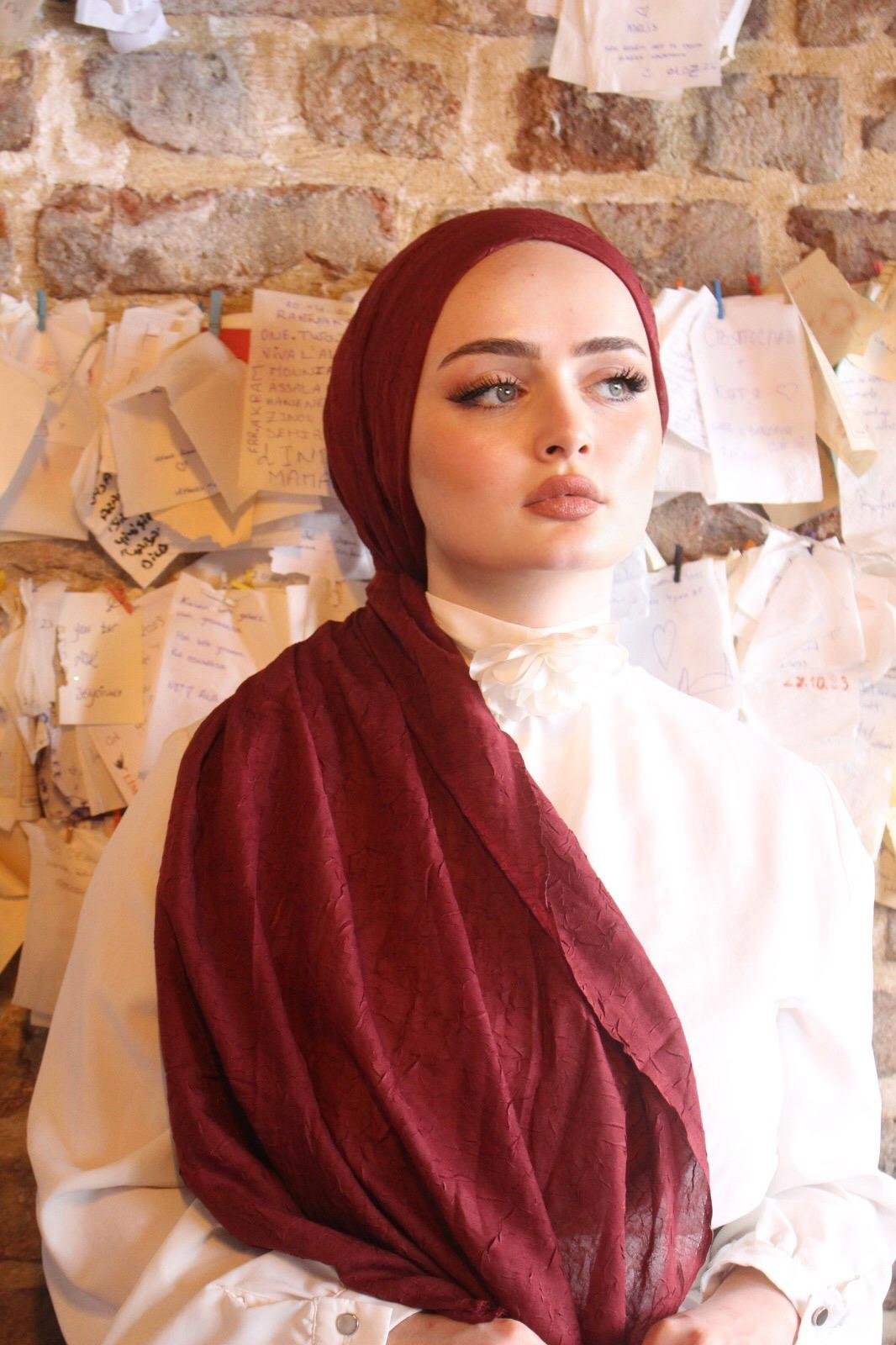 BAMBU KRAŞ ŞAL BORDO 