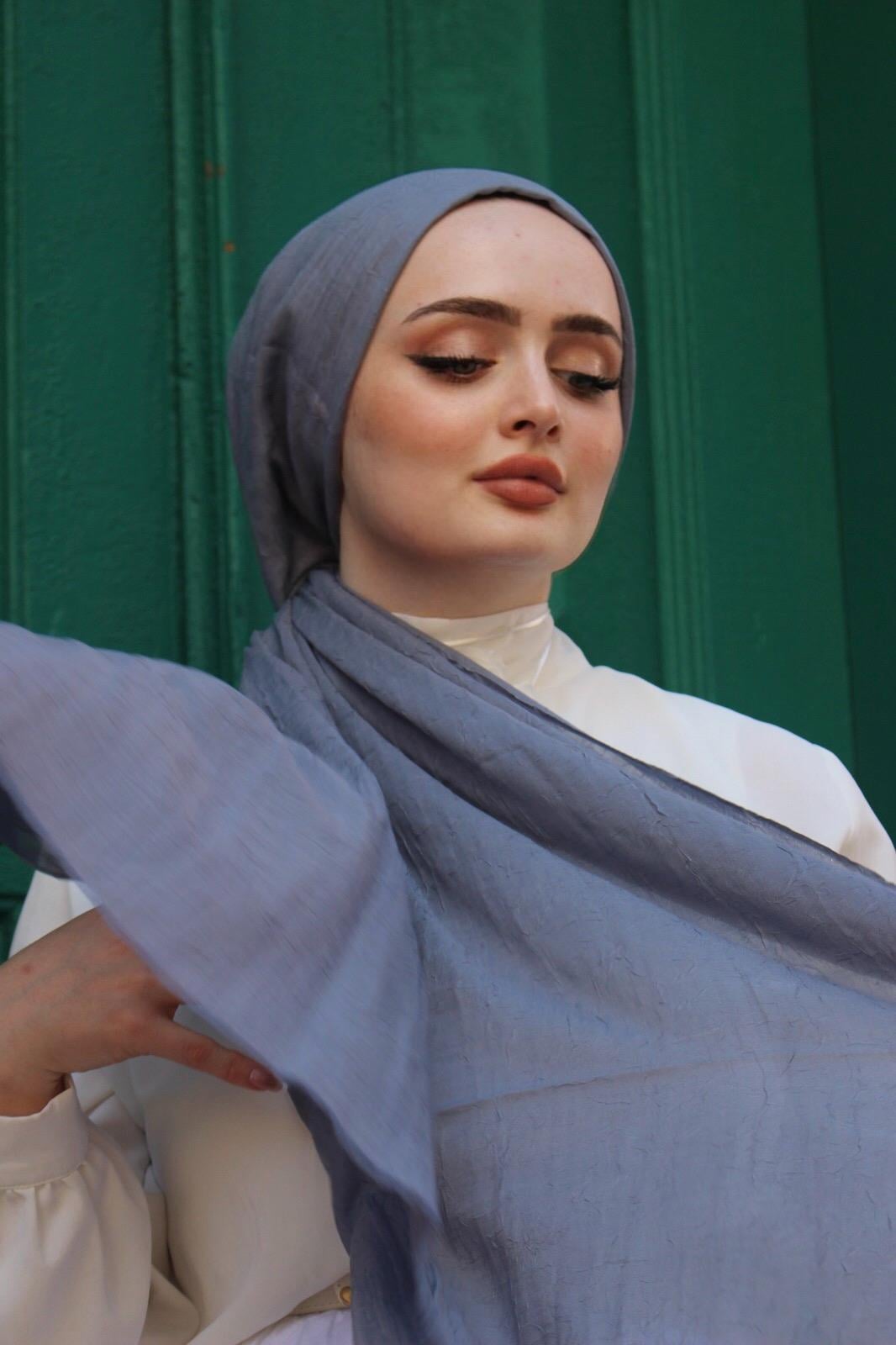 BAMBU KRAŞ ŞAL KOYU GRİ 