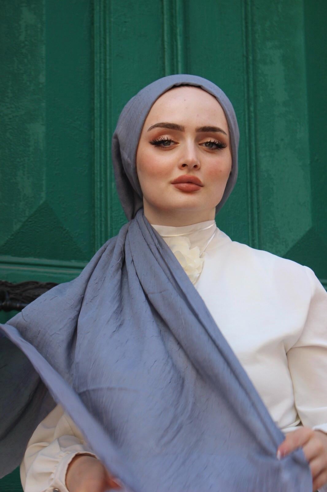 BAMBU KRAŞ ŞAL KOYU GRİ 