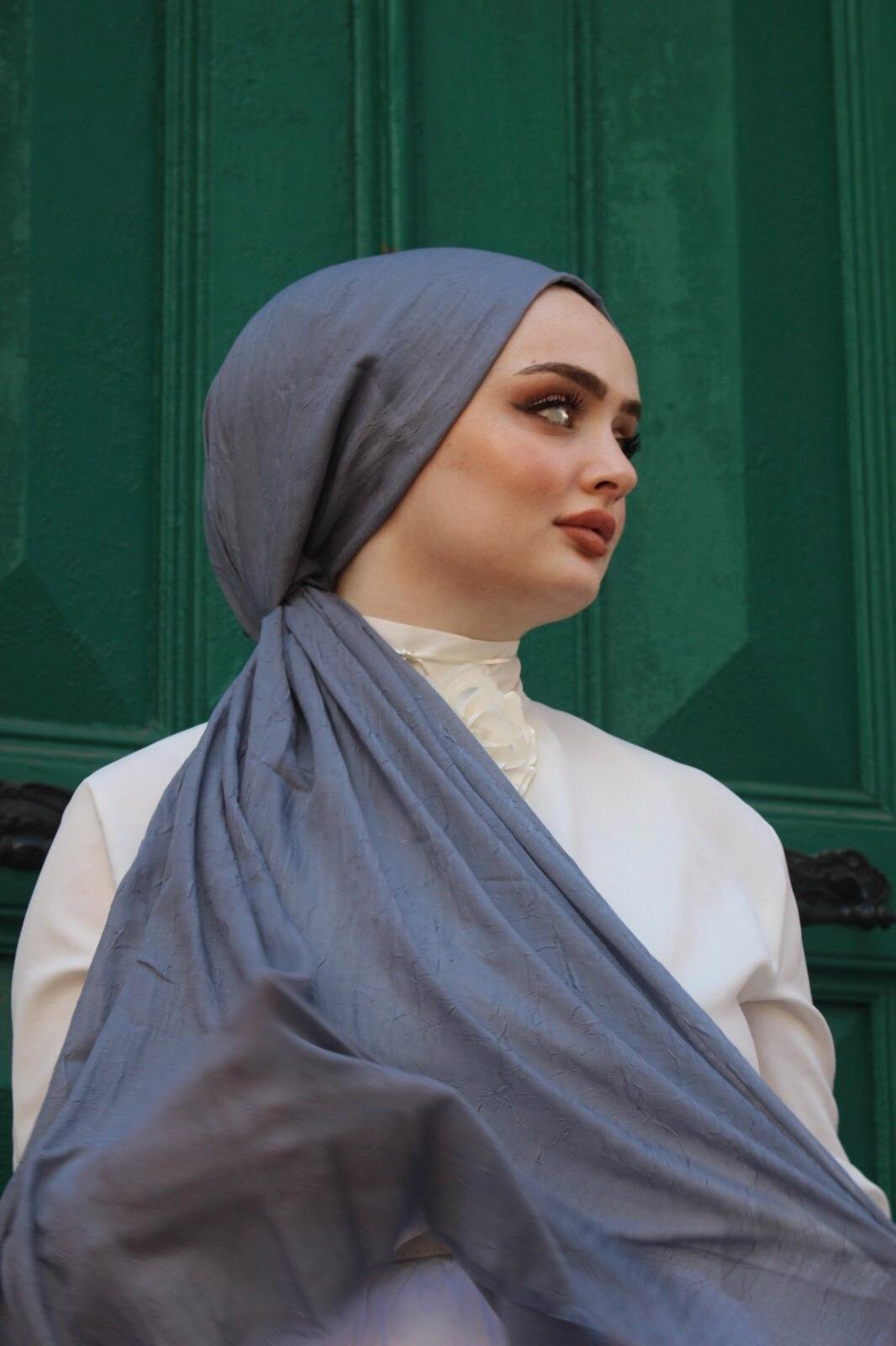 BAMBU KRAŞ ŞAL KOYU GRİ 