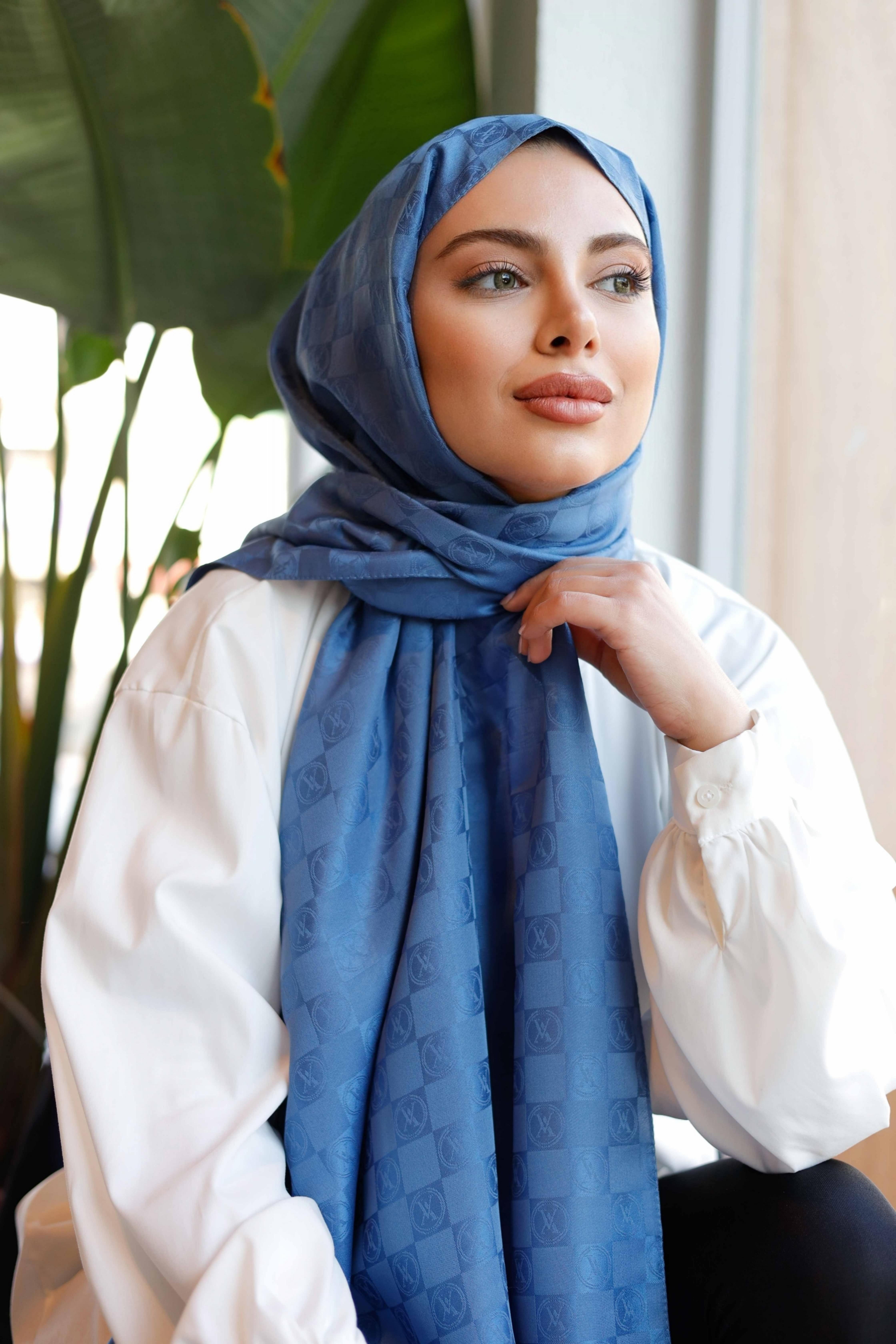 DAMA DESEN GECE MAVİ