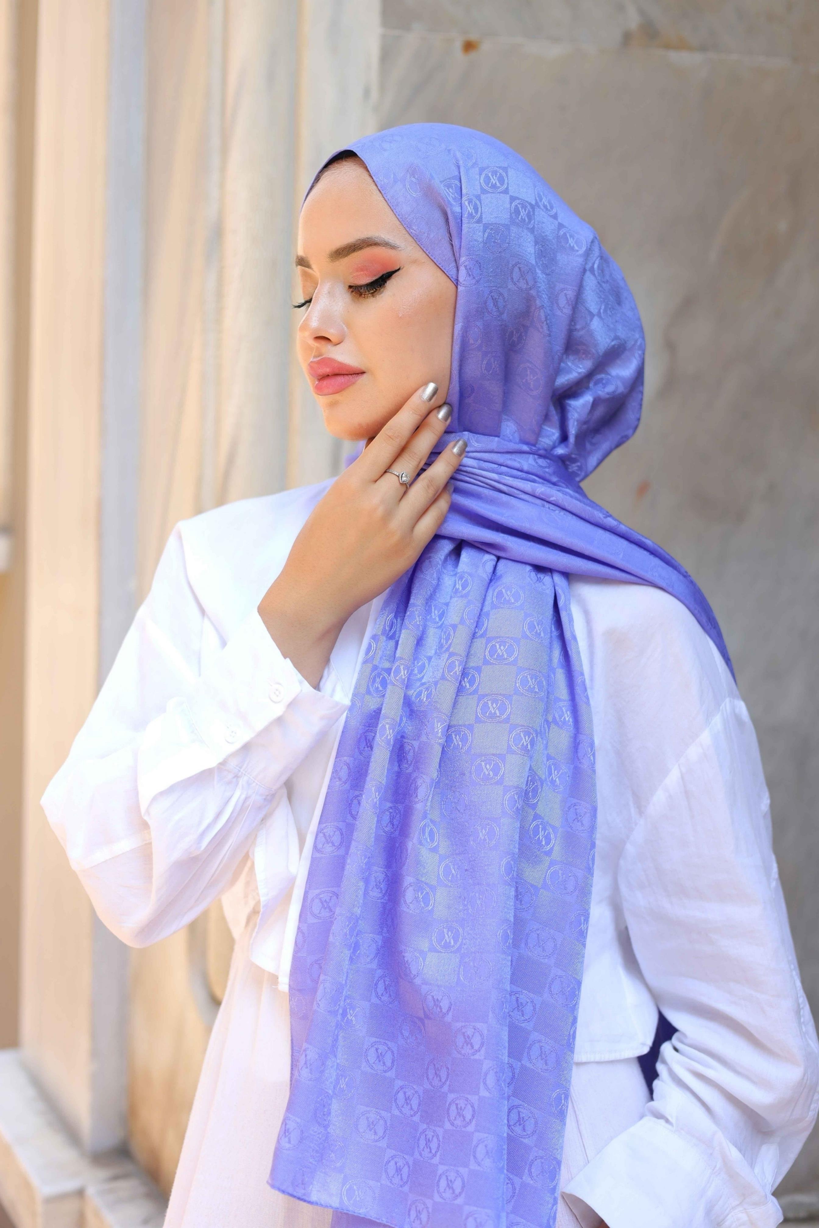 DAMA DESEN LİLA