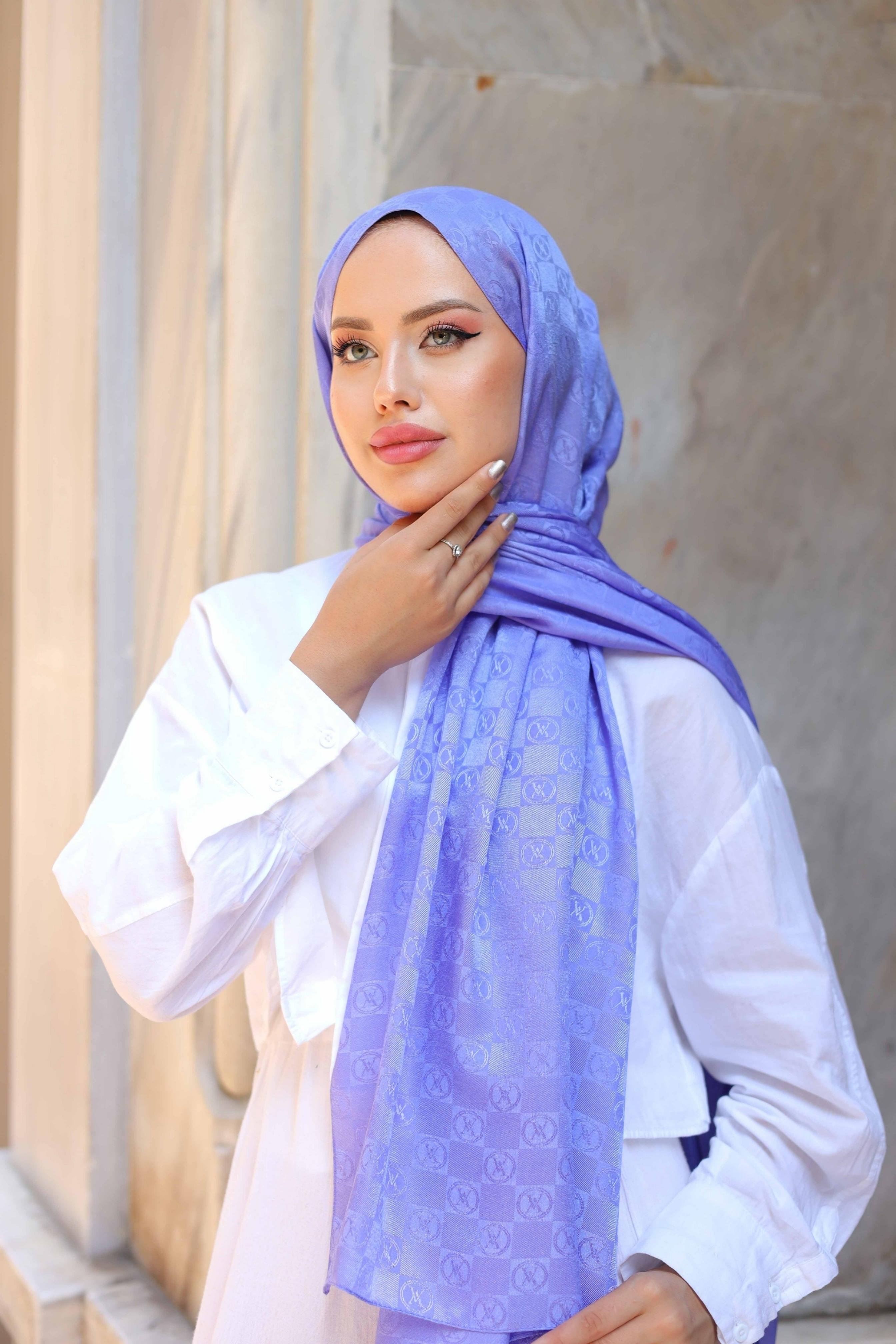 DAMA DESEN LİLA