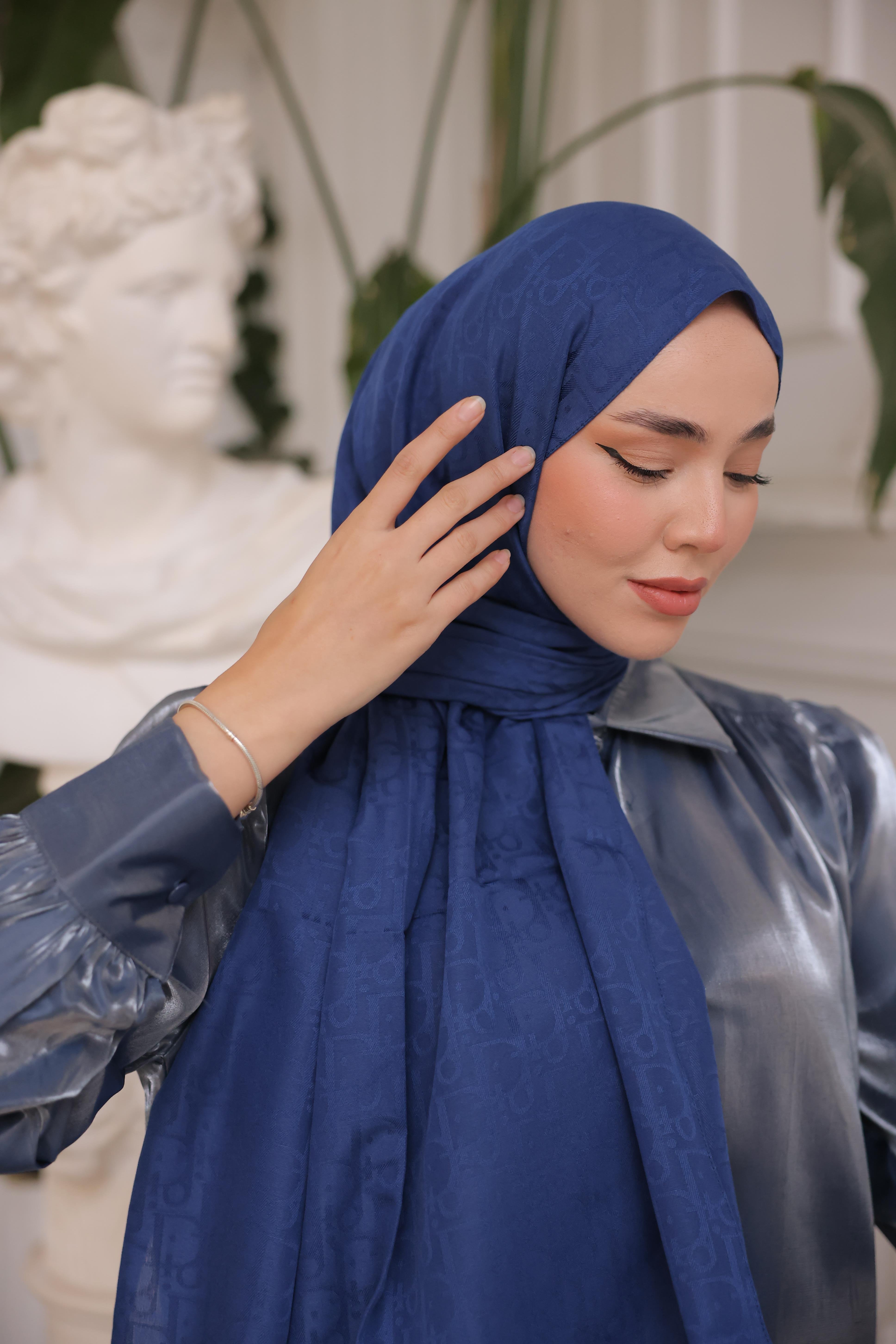 DİOR DESEN GECE MAVİ