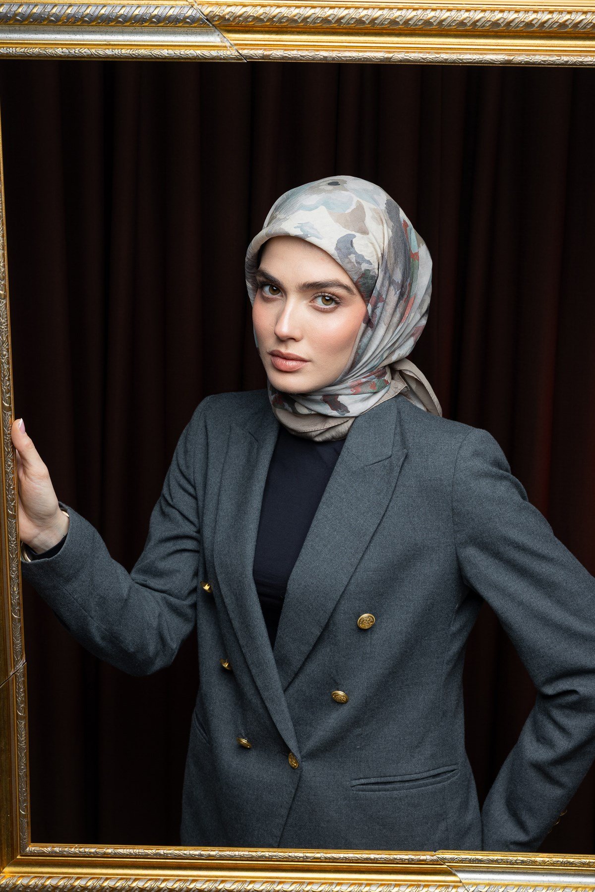 ELLA MODAL İPEK EŞARP 06