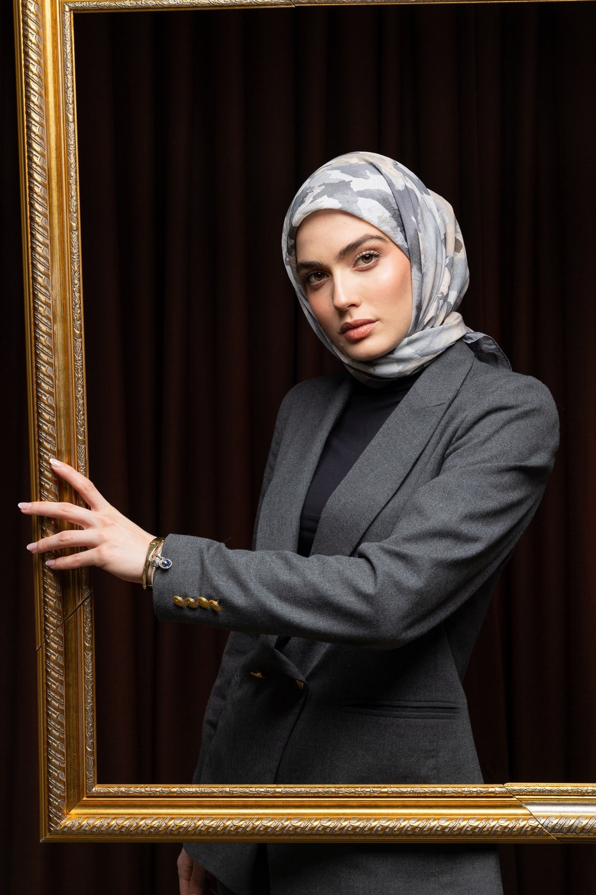 ELLA MODAL İPEK EŞARP 07