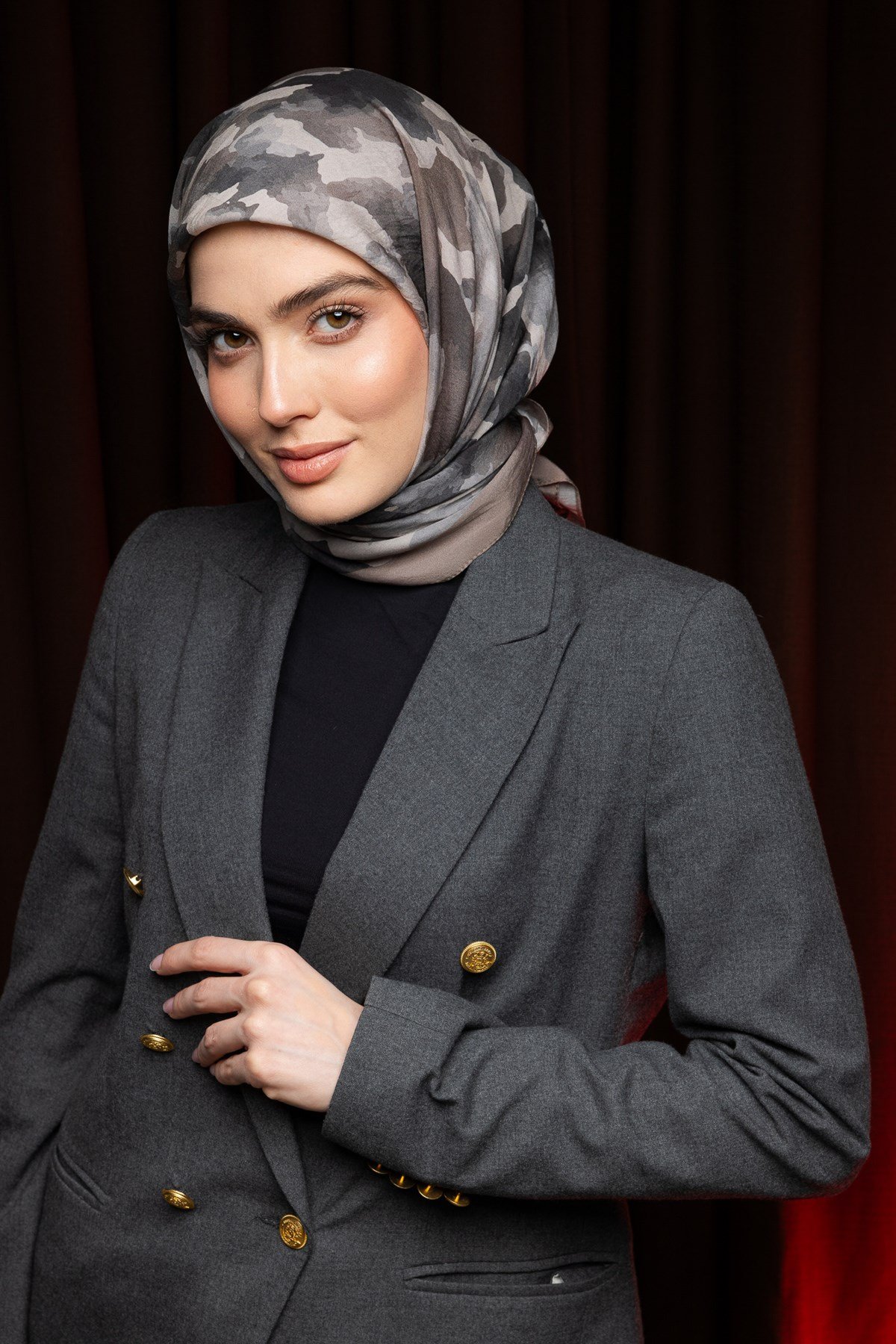 ELLA MODAL İPEK EŞARP 08