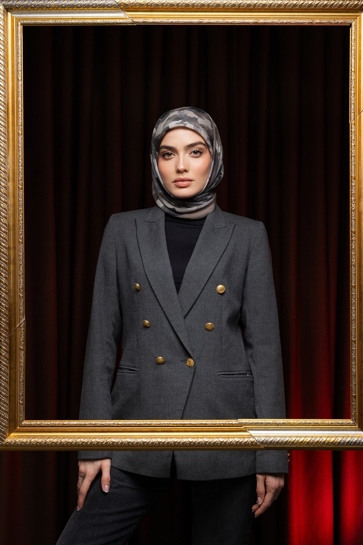 ELLA MODAL İPEK EŞARP 08