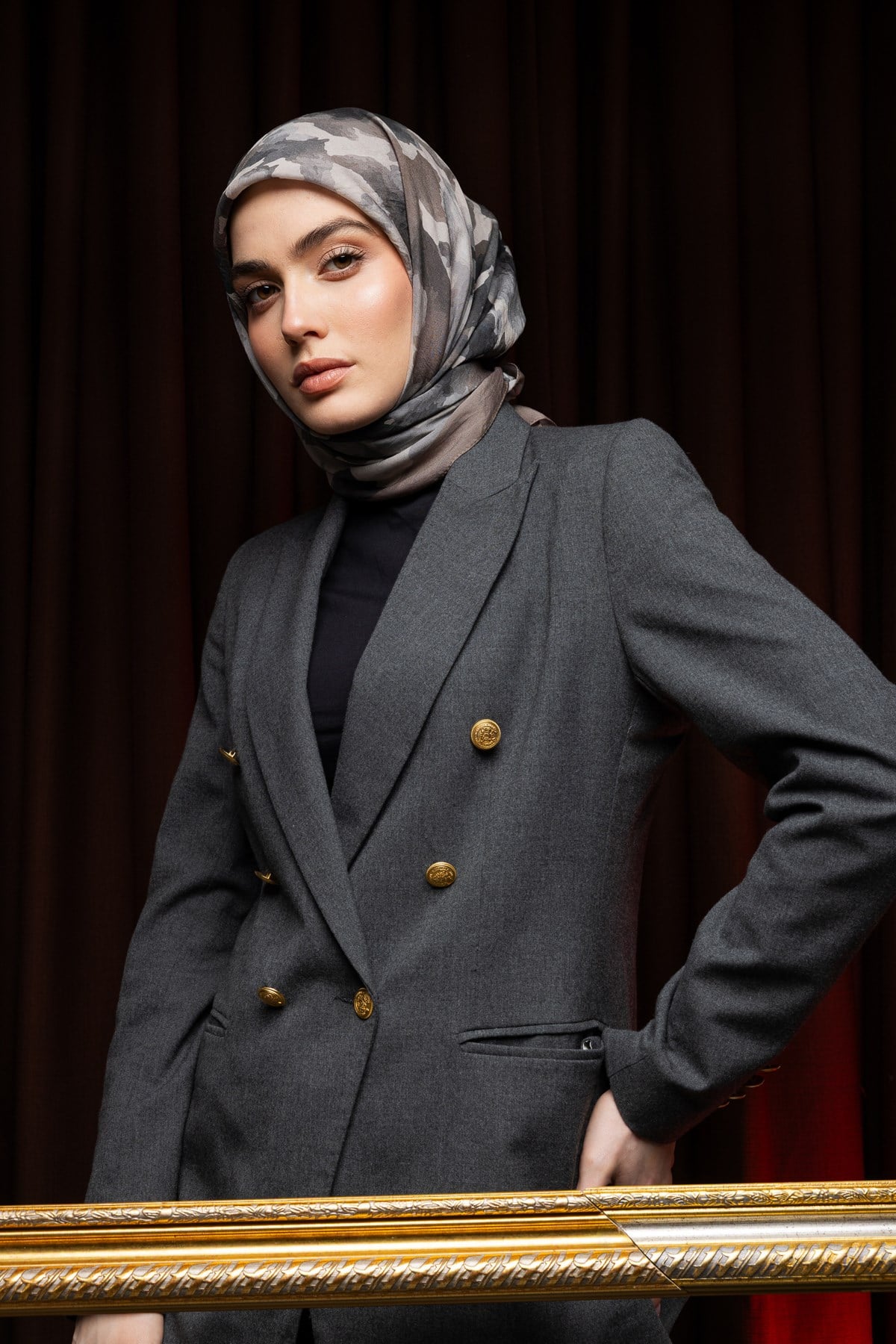 ELLA MODAL İPEK EŞARP 08