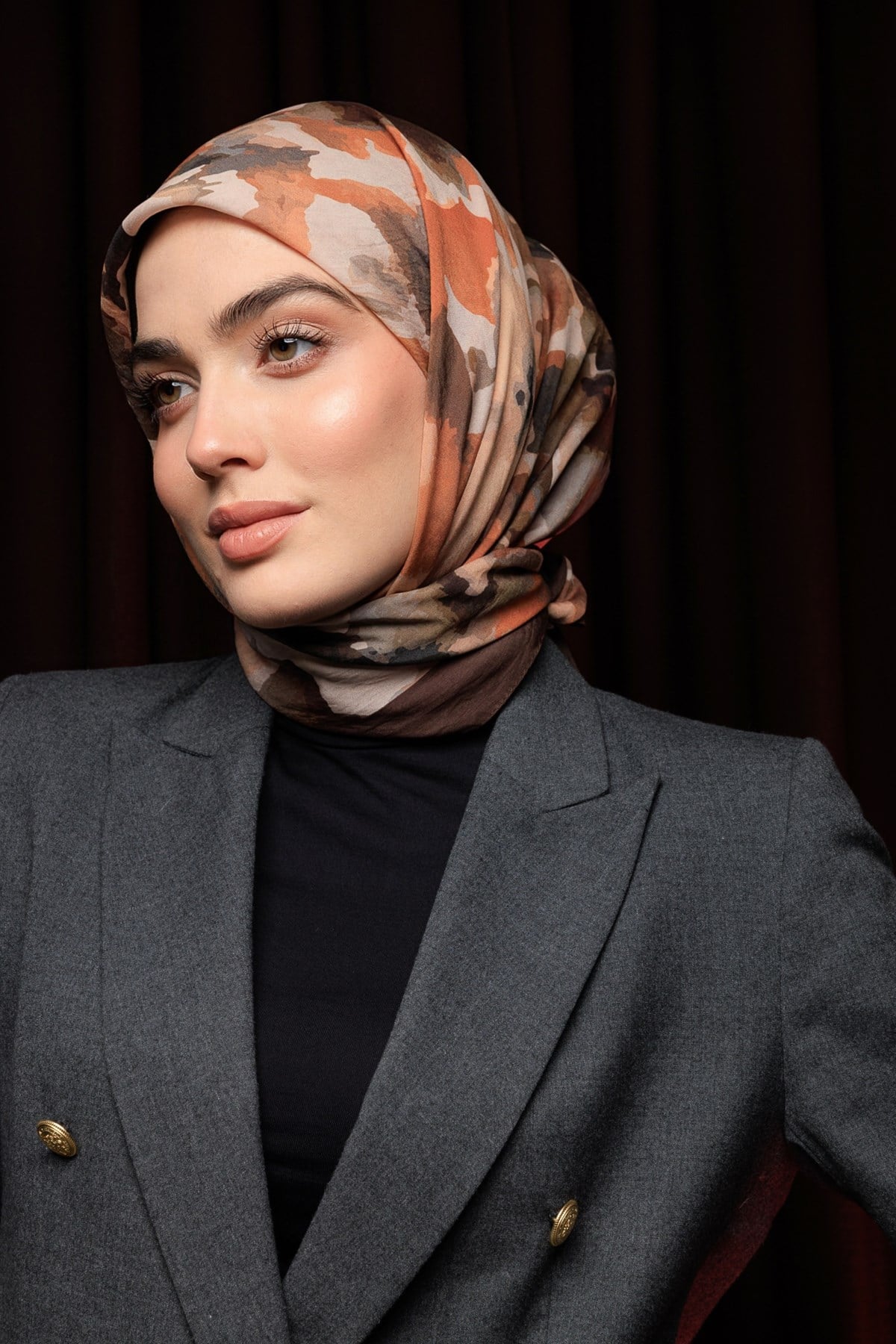 ELLA MODAL İPEK EŞARP 09