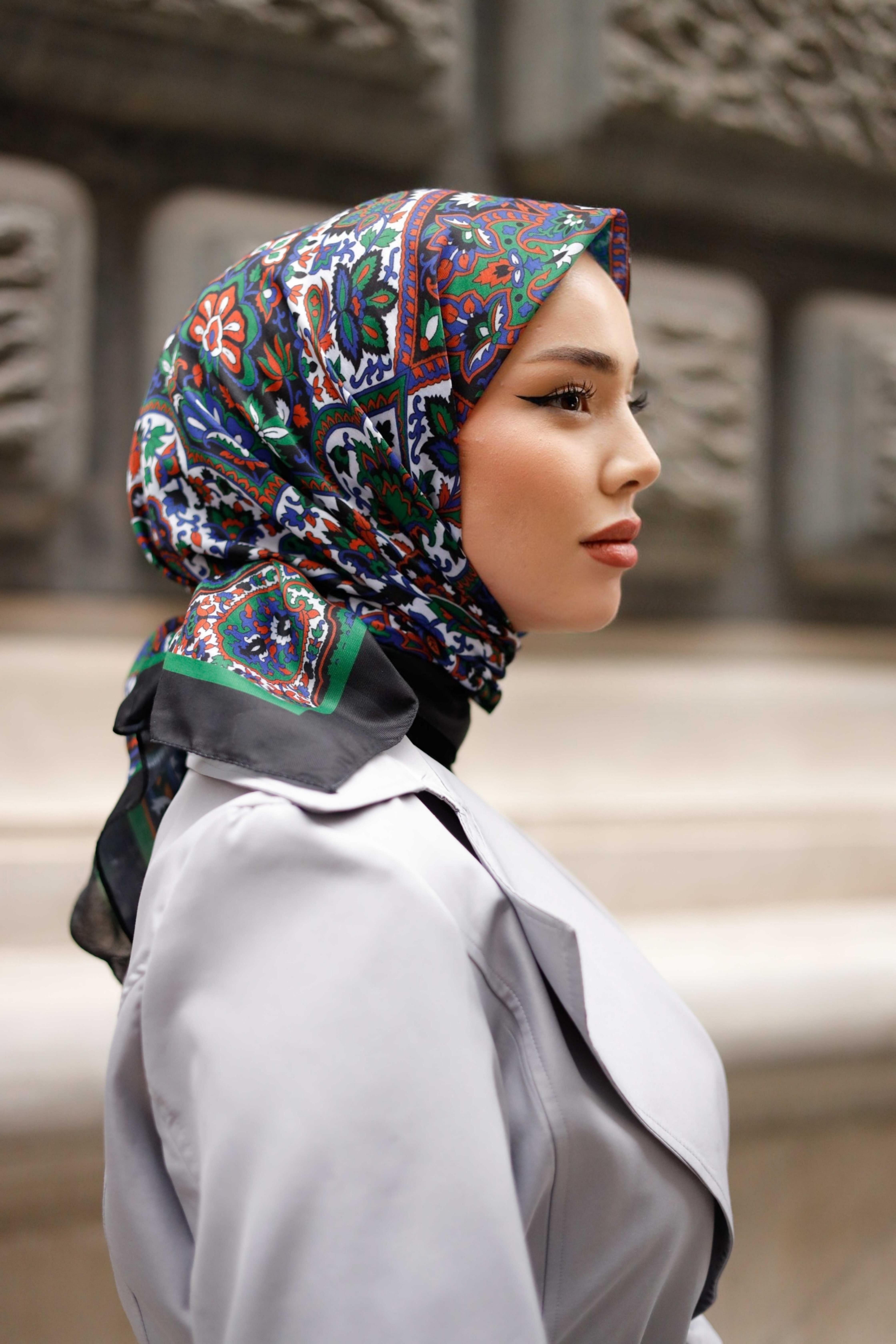 ETNİK DESEN EŞARP 07