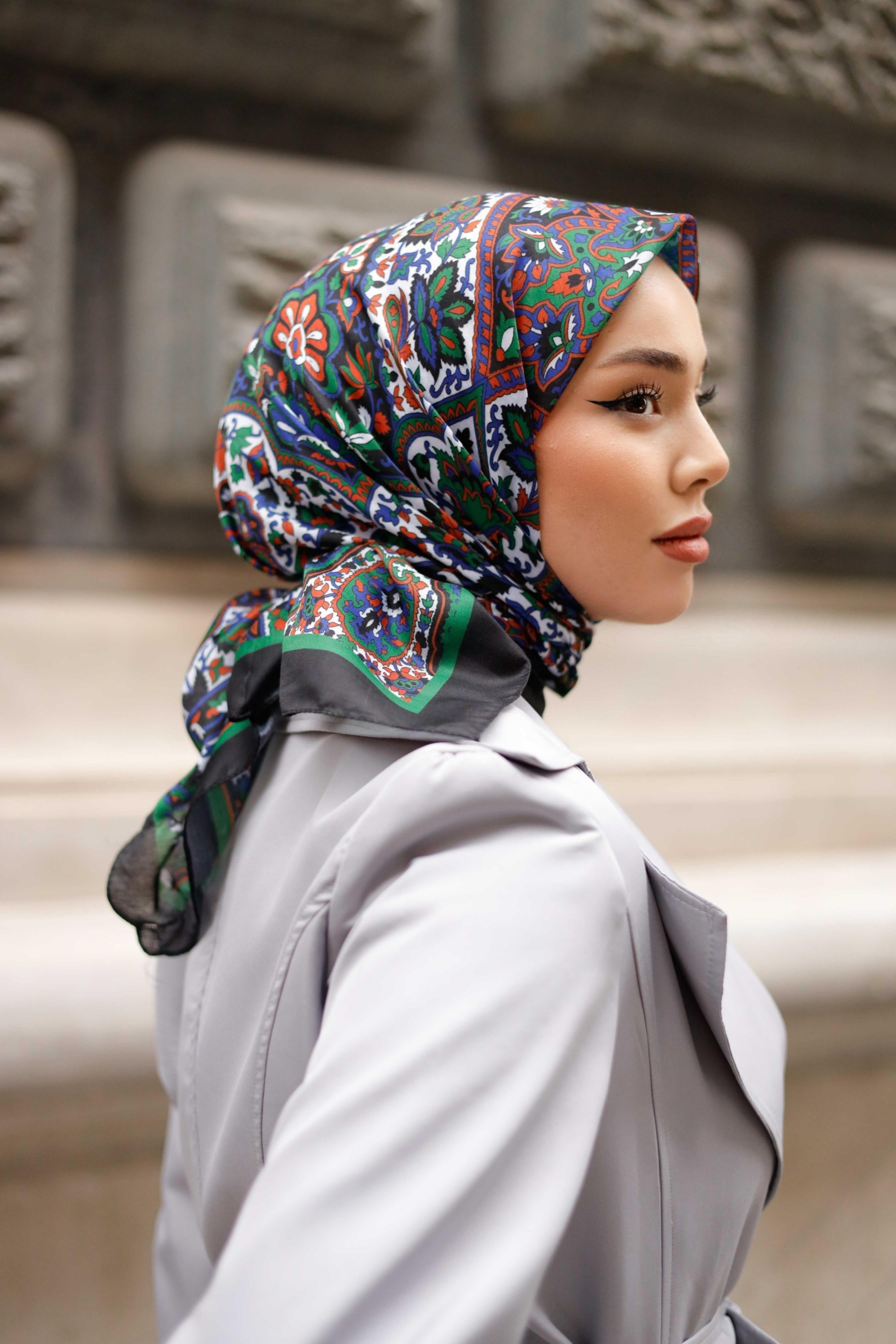 ETNİK DESEN EŞARP 07