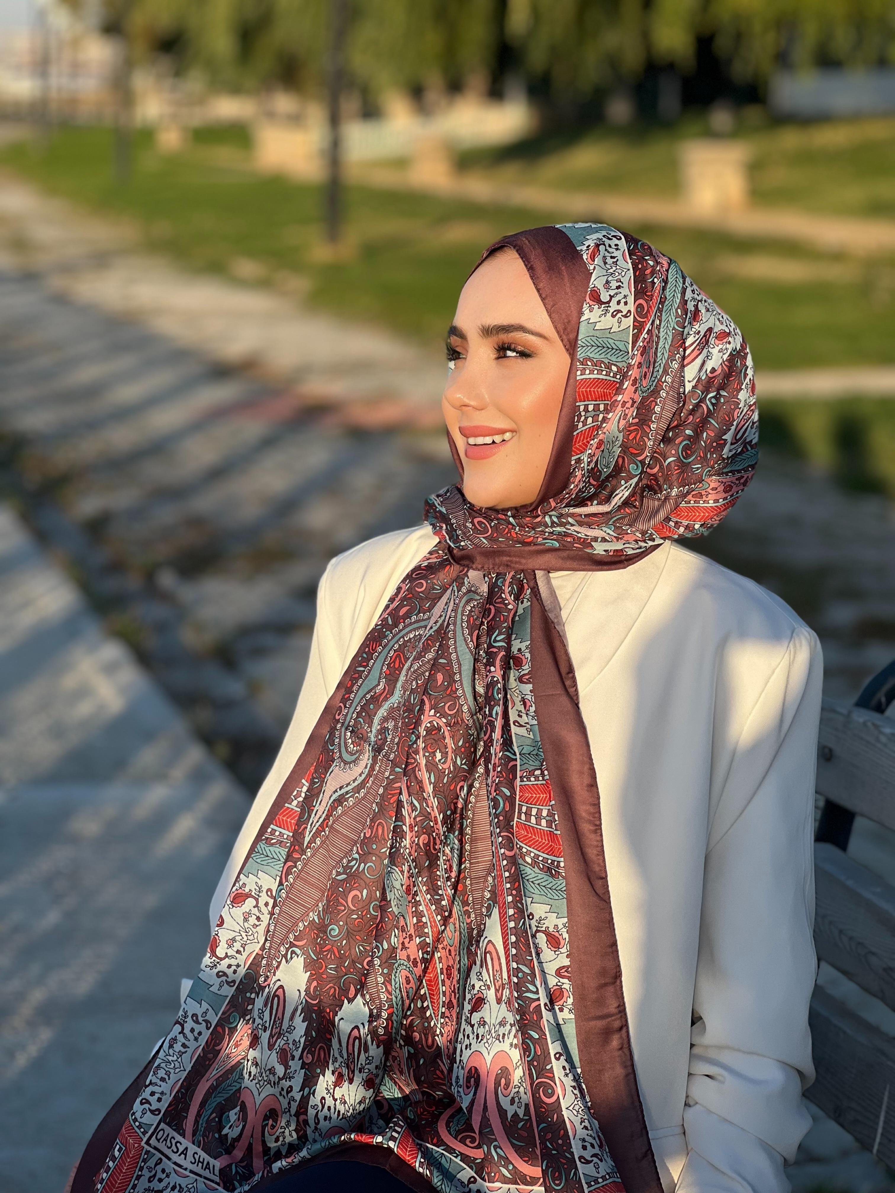 ETNİK DESEN QUEEN KAHVE