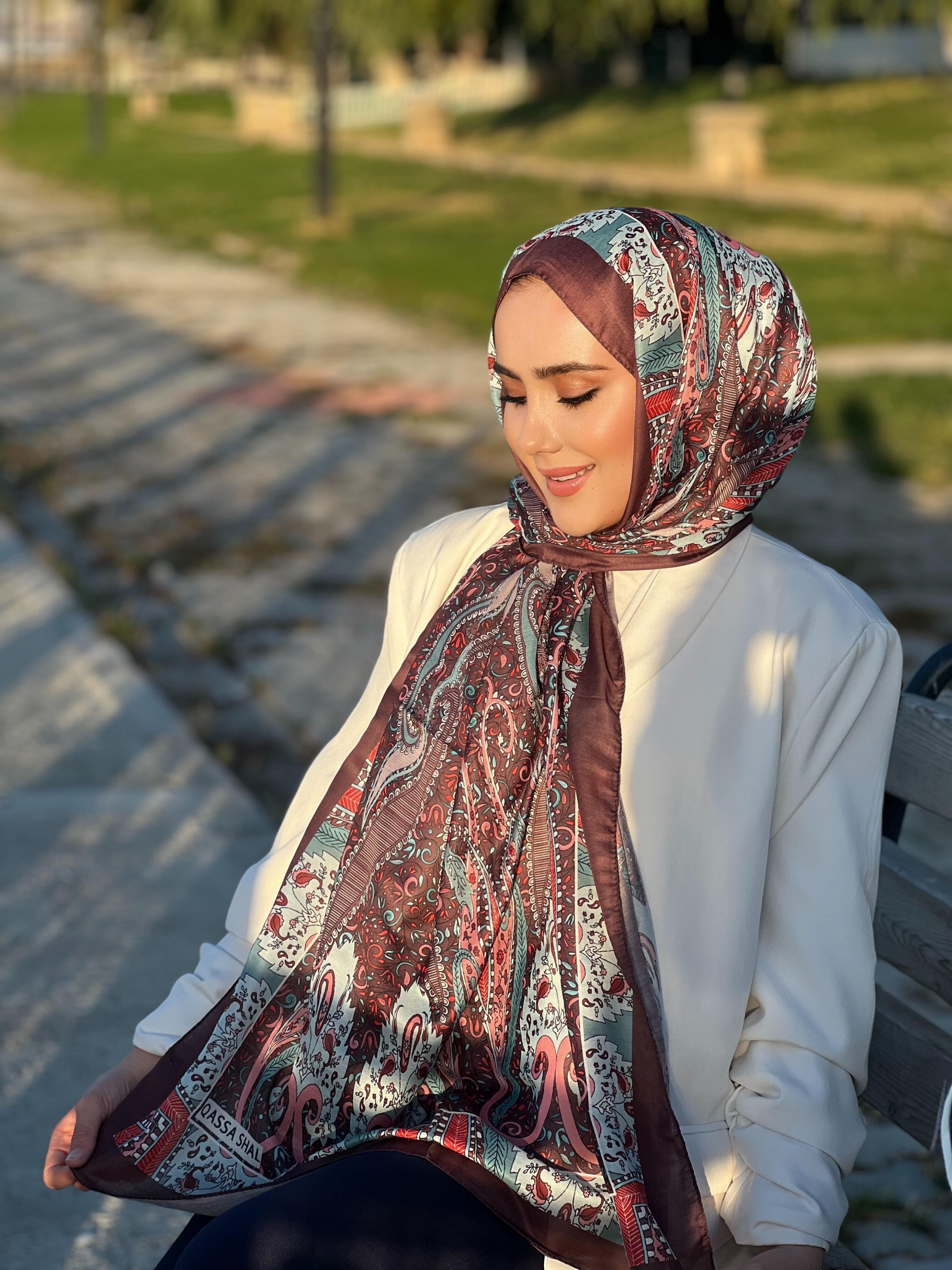 ETNİK DESEN QUEEN KAHVE