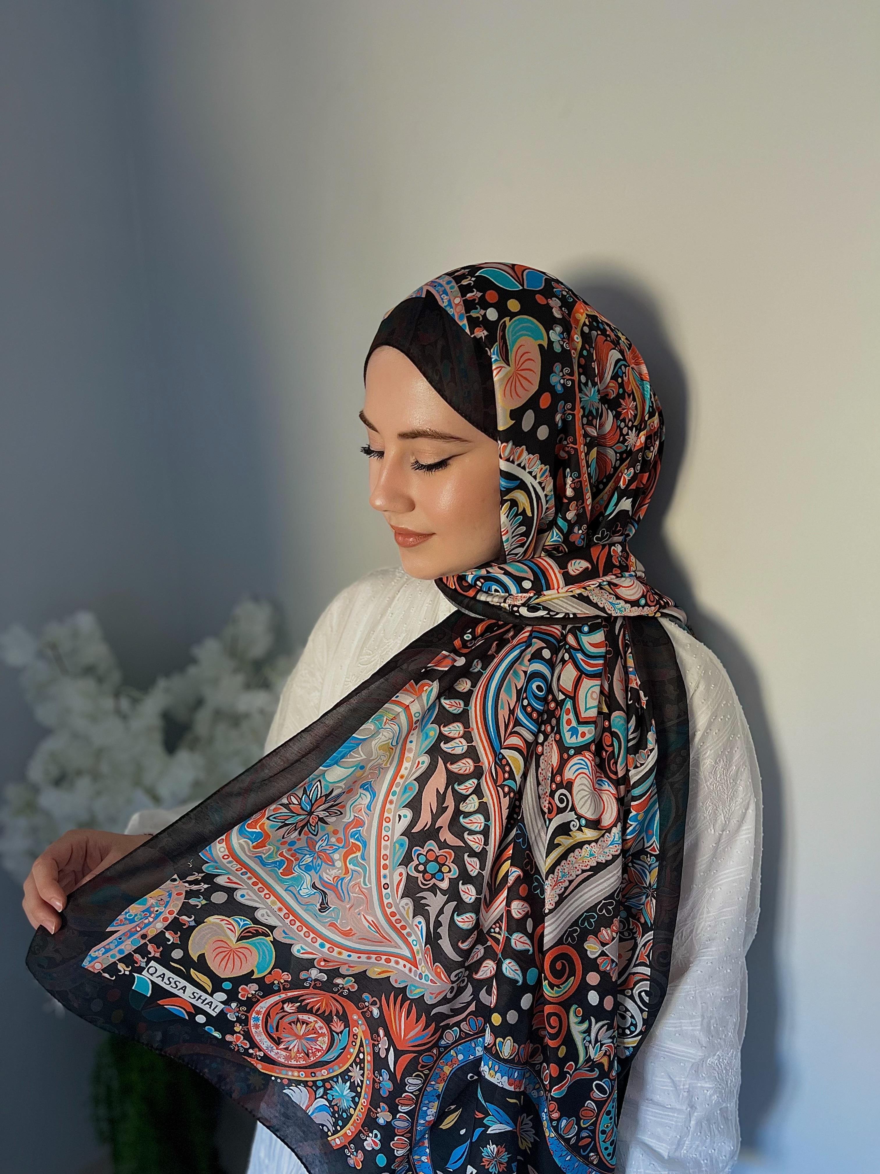 ETNİK DESEN ŞAHMERAN SİYAH