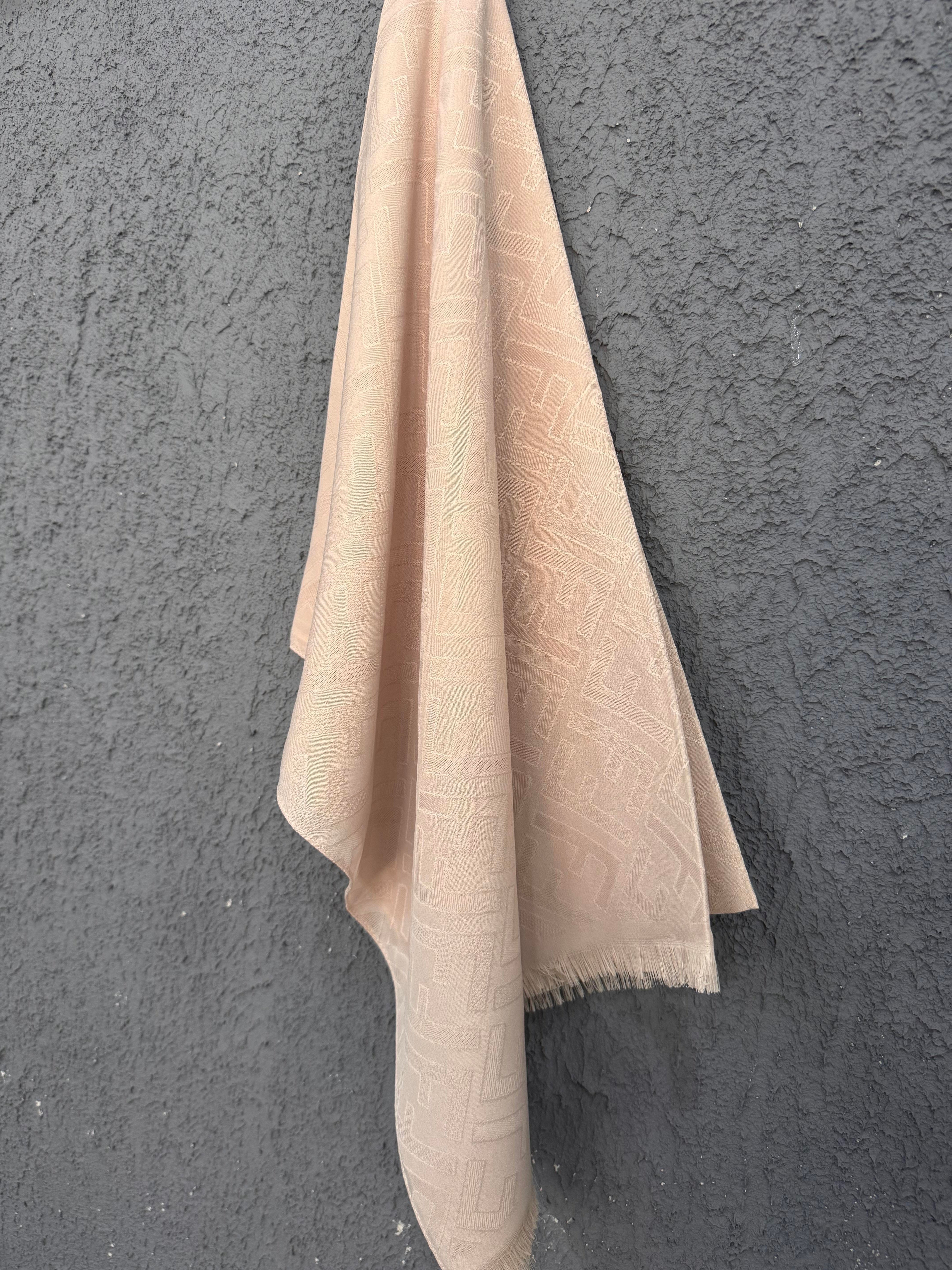 F DESEN ŞAL VANİLYA