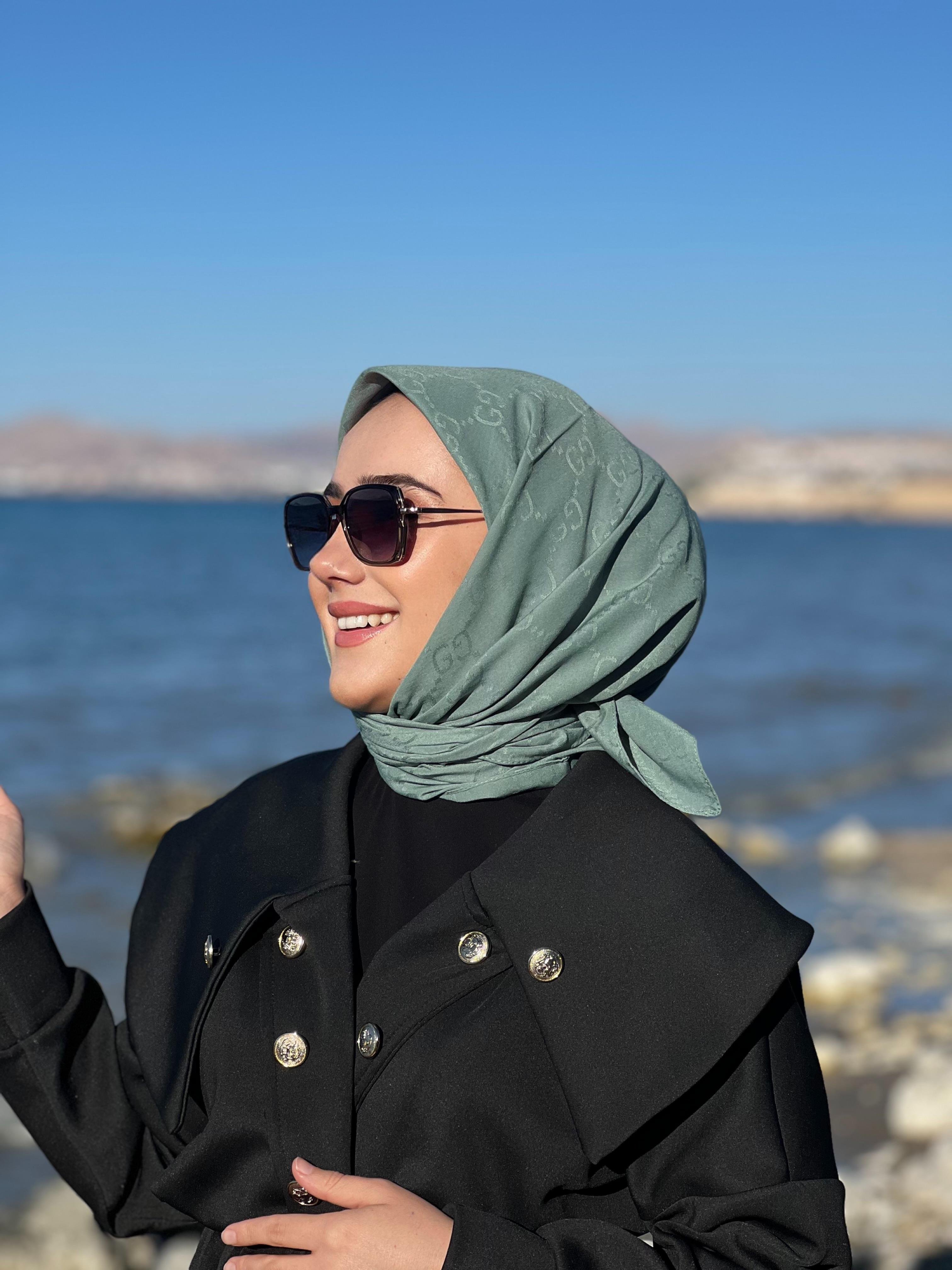 G DESEN EŞARP MİNT