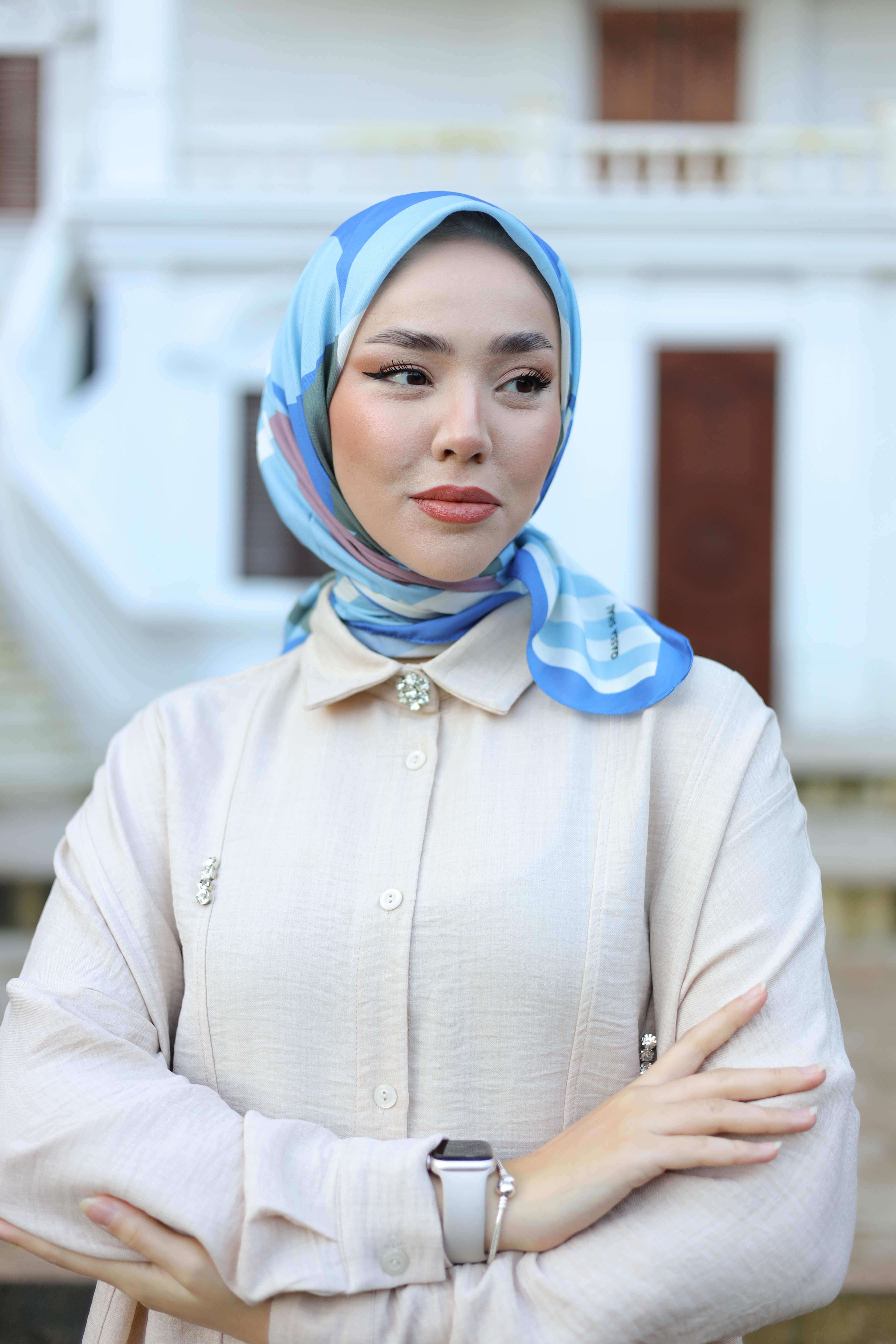 HÜMA DESEN MAVİ