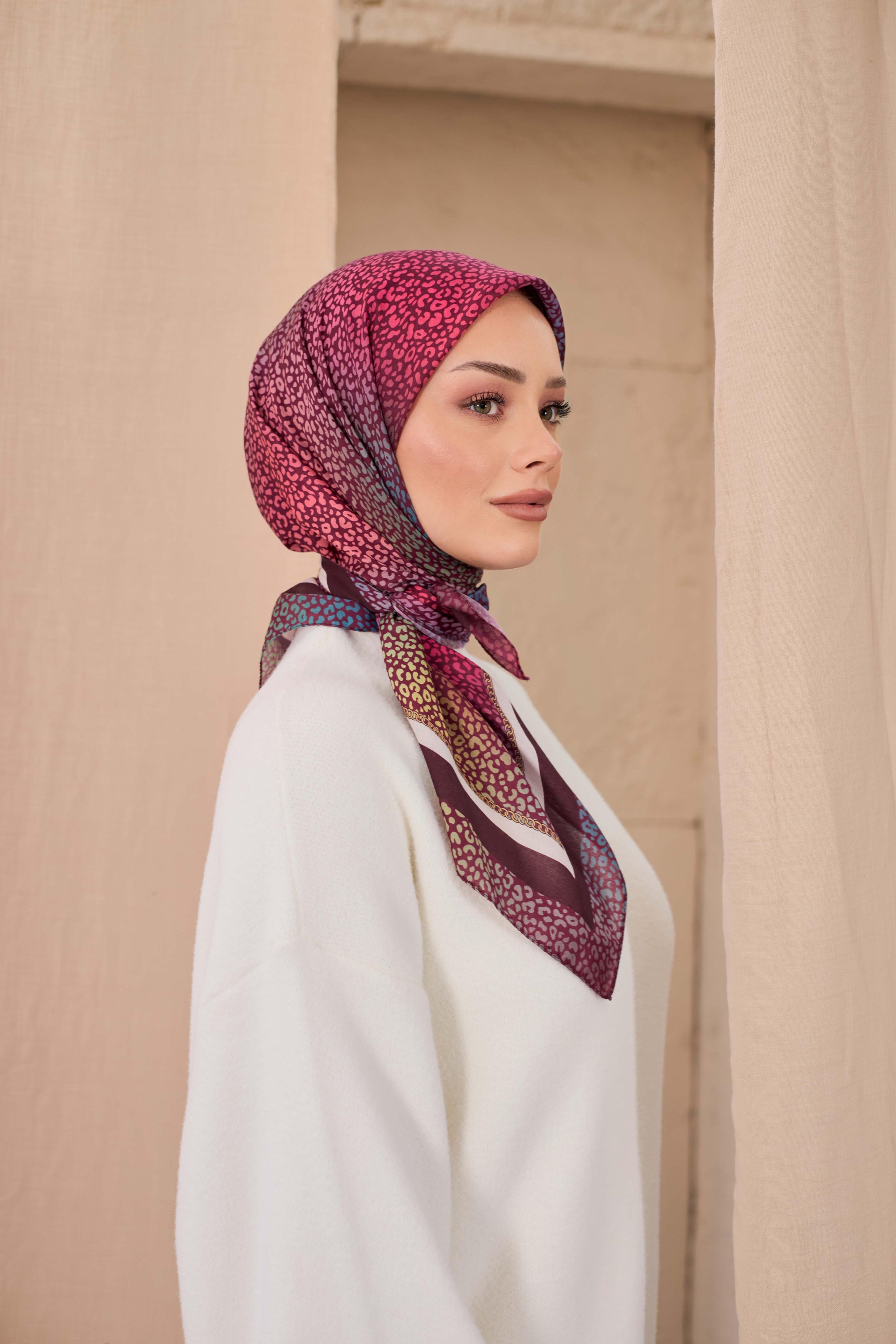 LEOPAR DESEN SOFT EŞARP 02