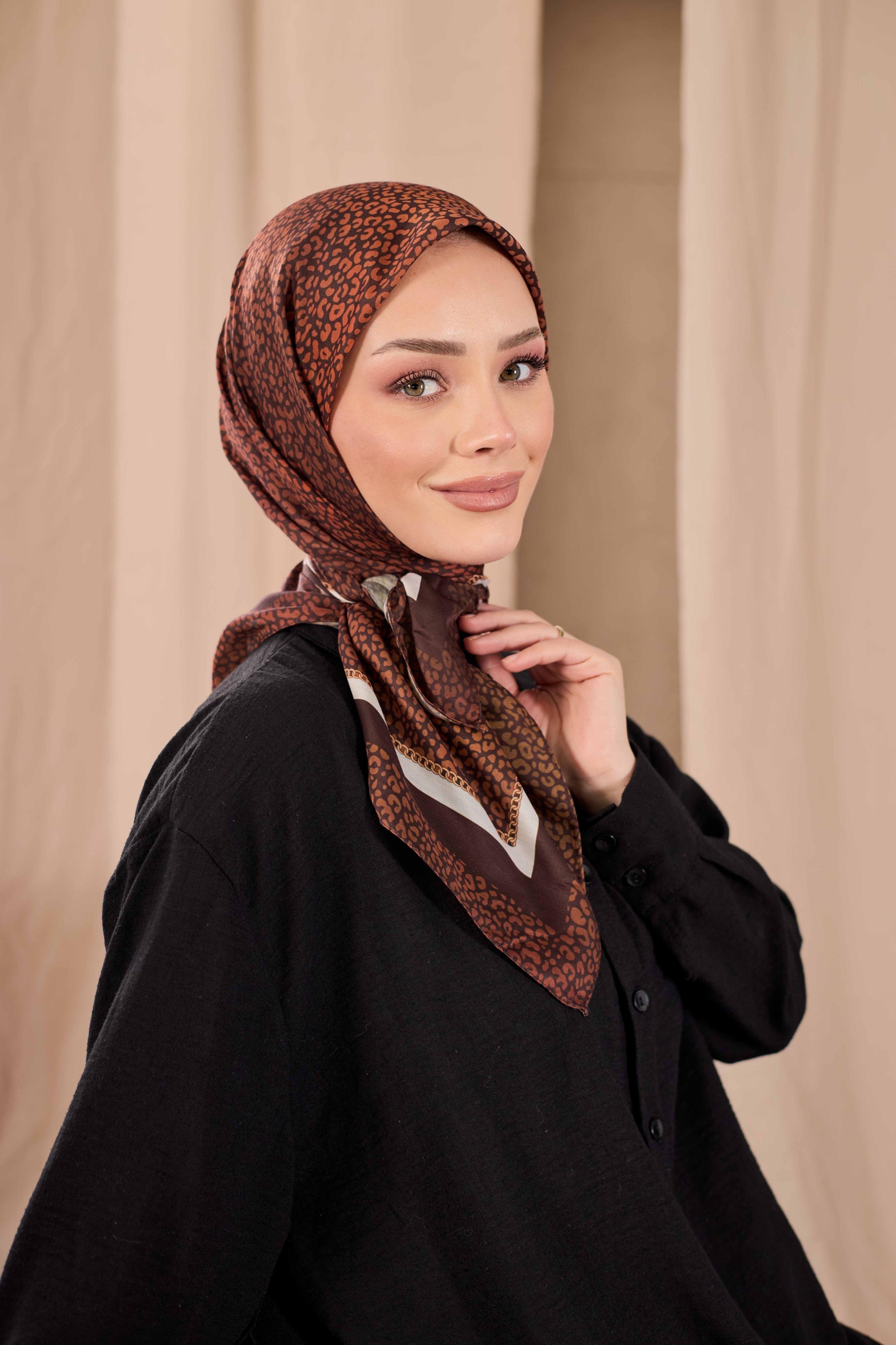 LEOPAR DESEN SOFT EŞARP 03