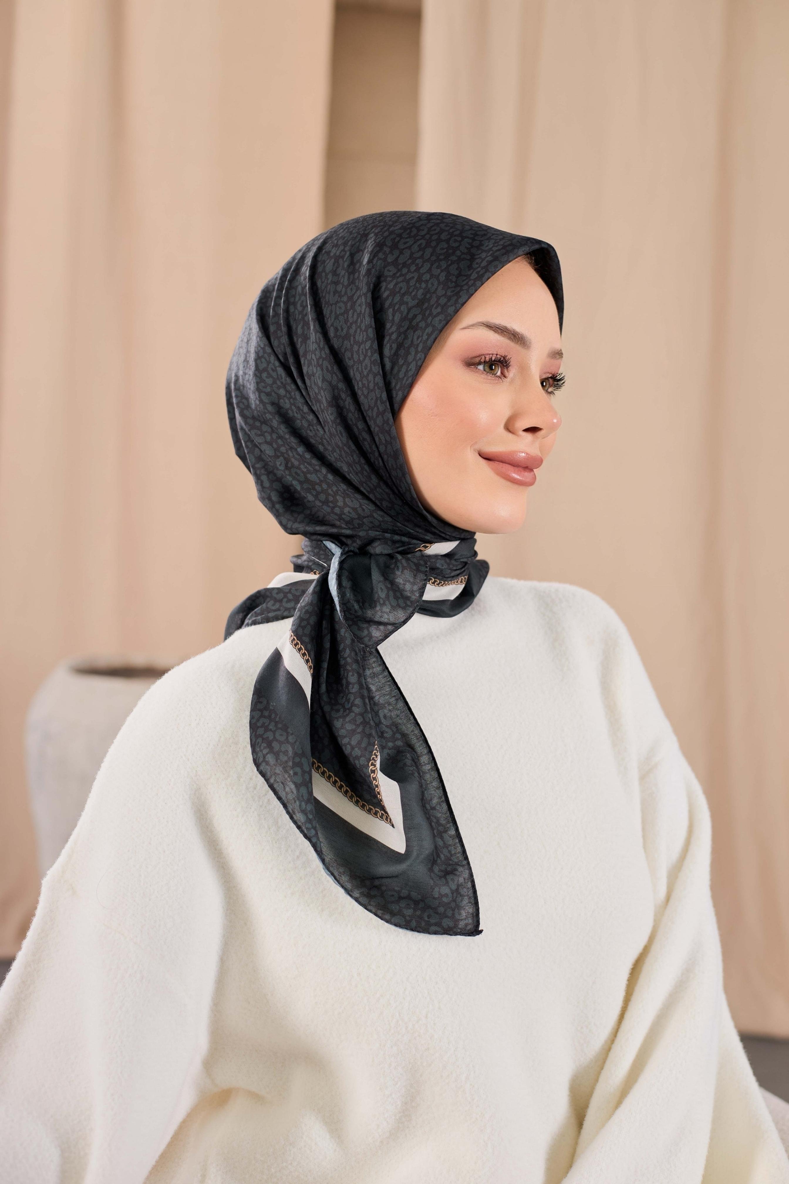 LEOPAR DESEN SOFT EŞARP 08