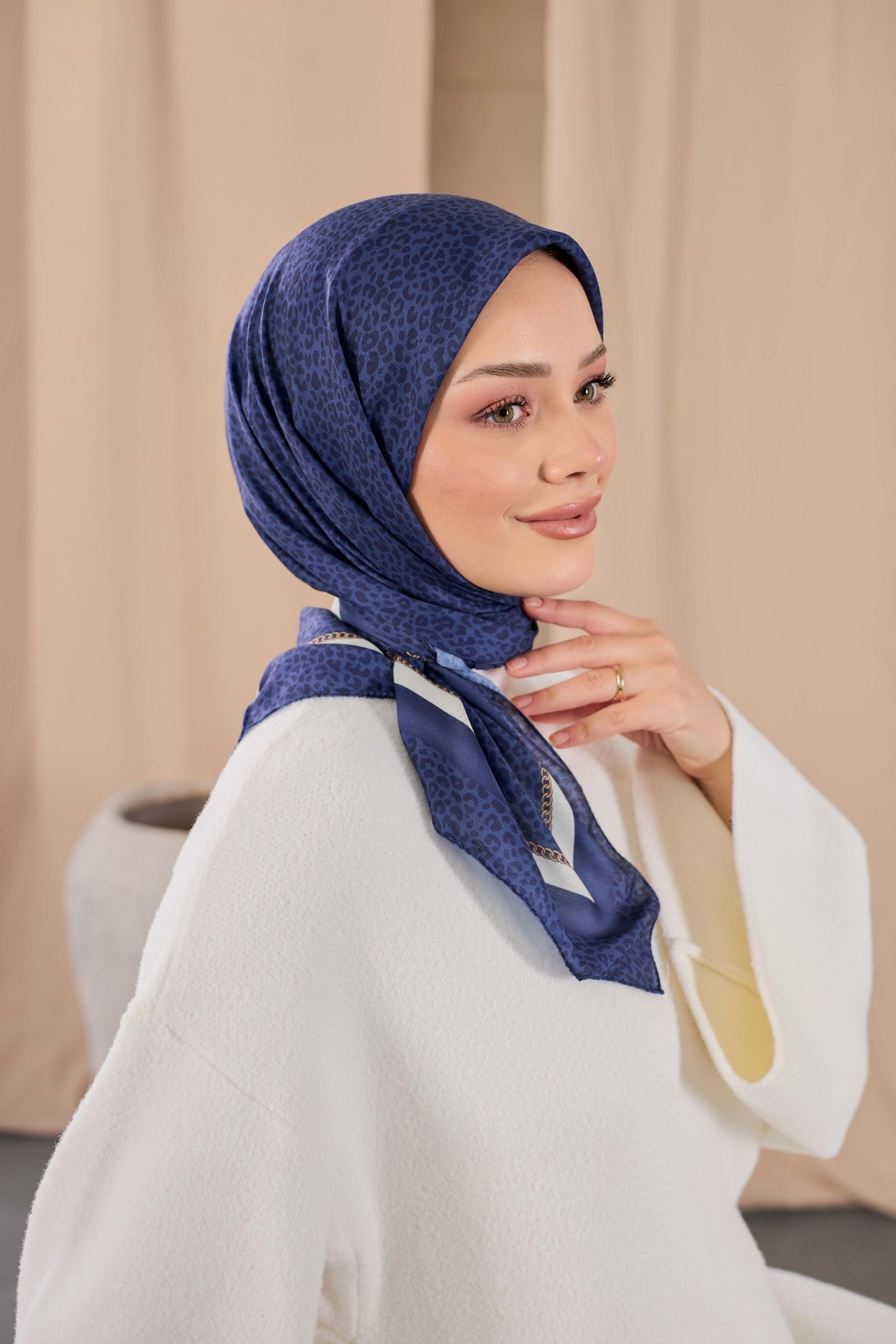 LEOPAR DESEN SOFT EŞARP 10