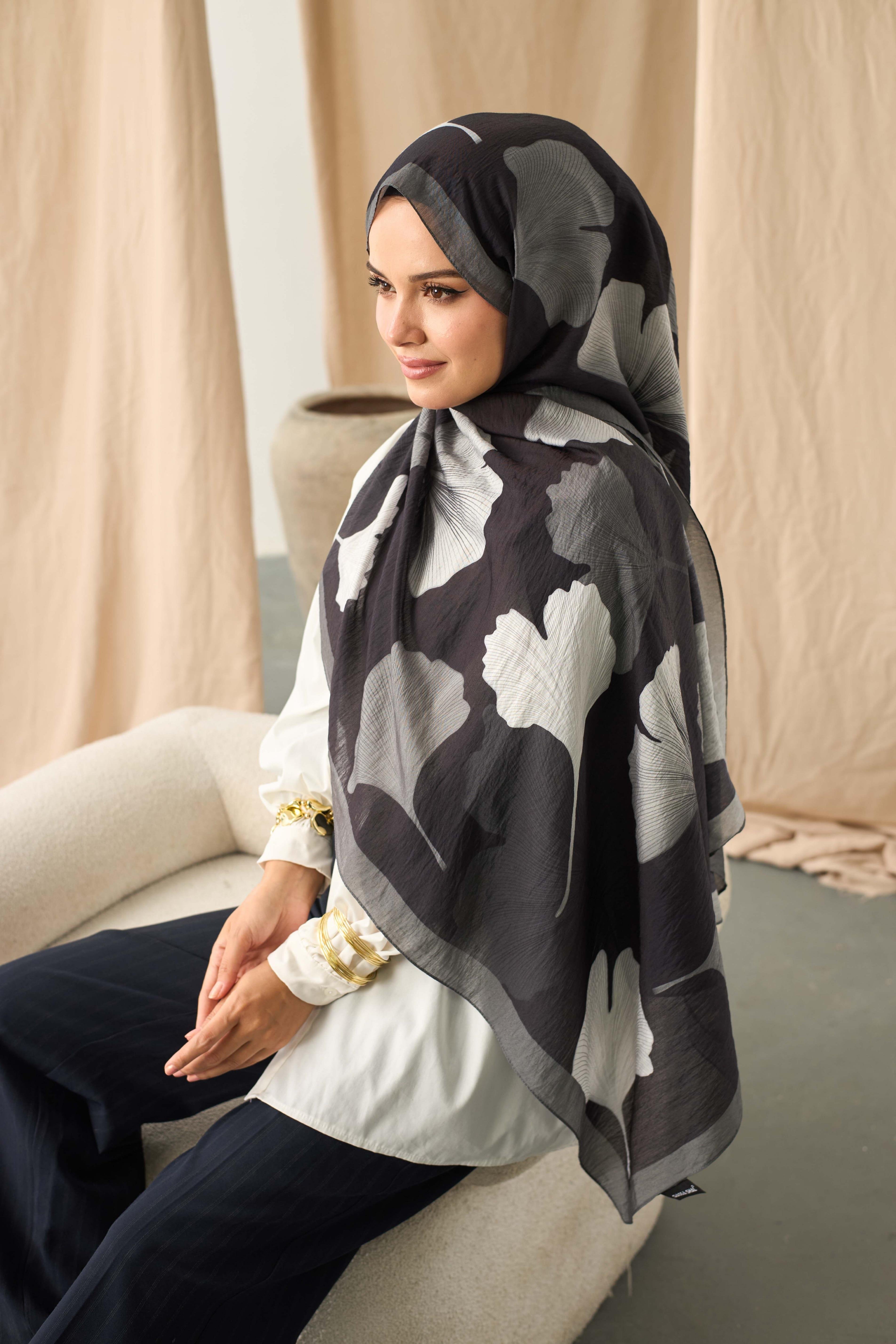 MODAL ŞAL FREZYA SİYAH