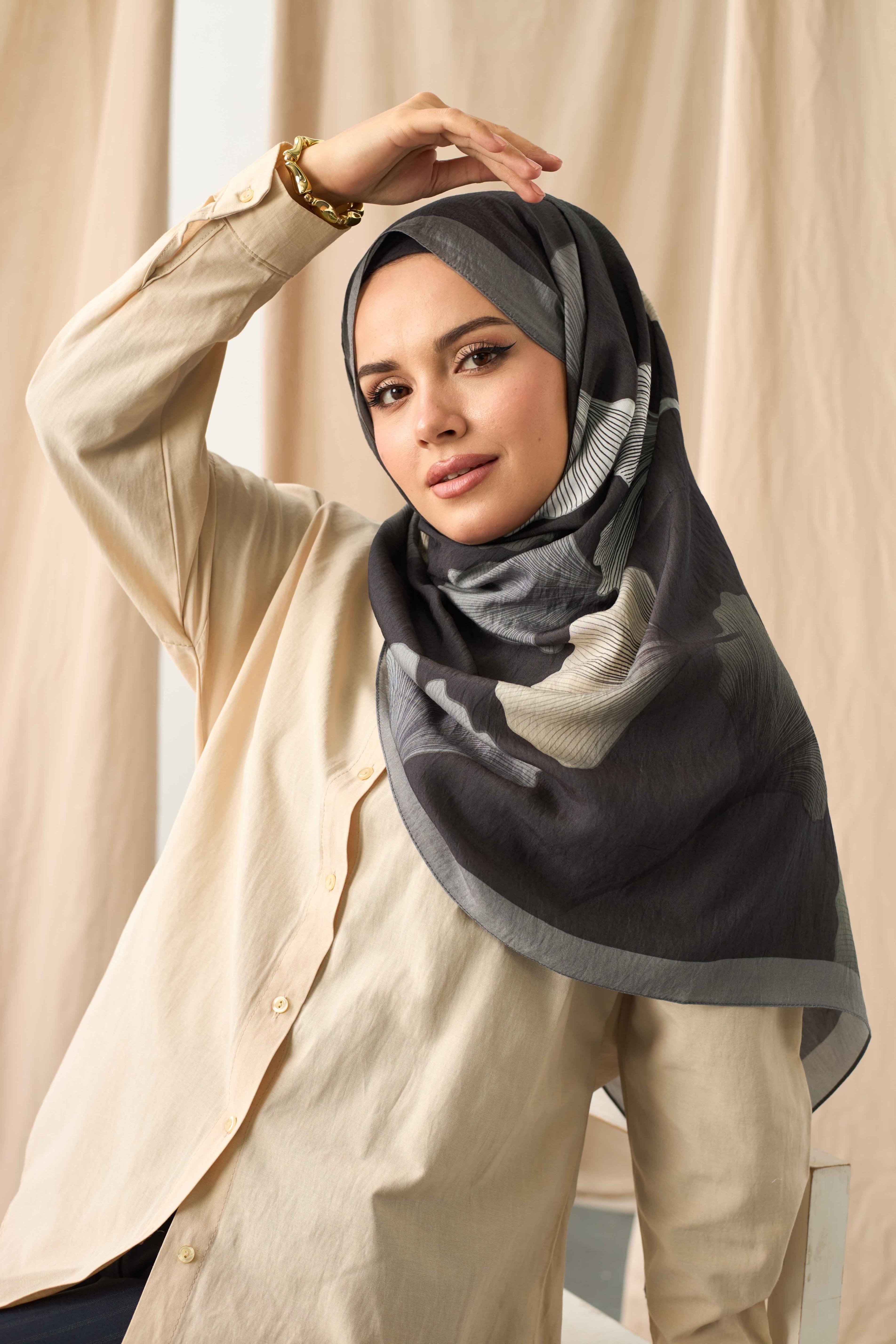 MODAL ŞAL FREZYA SİYAH/SOFT