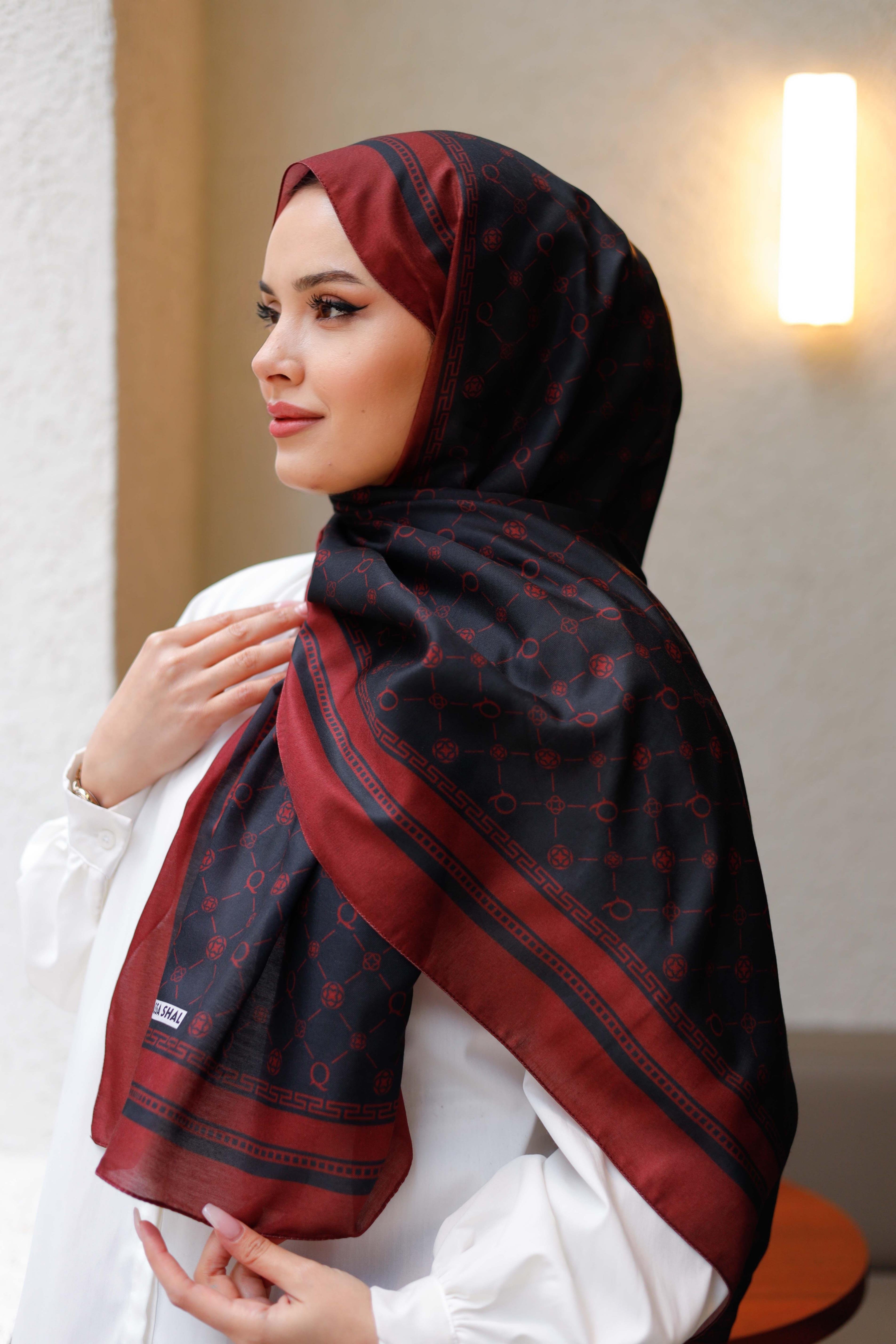 Q DESEN BORDO/SİYAH