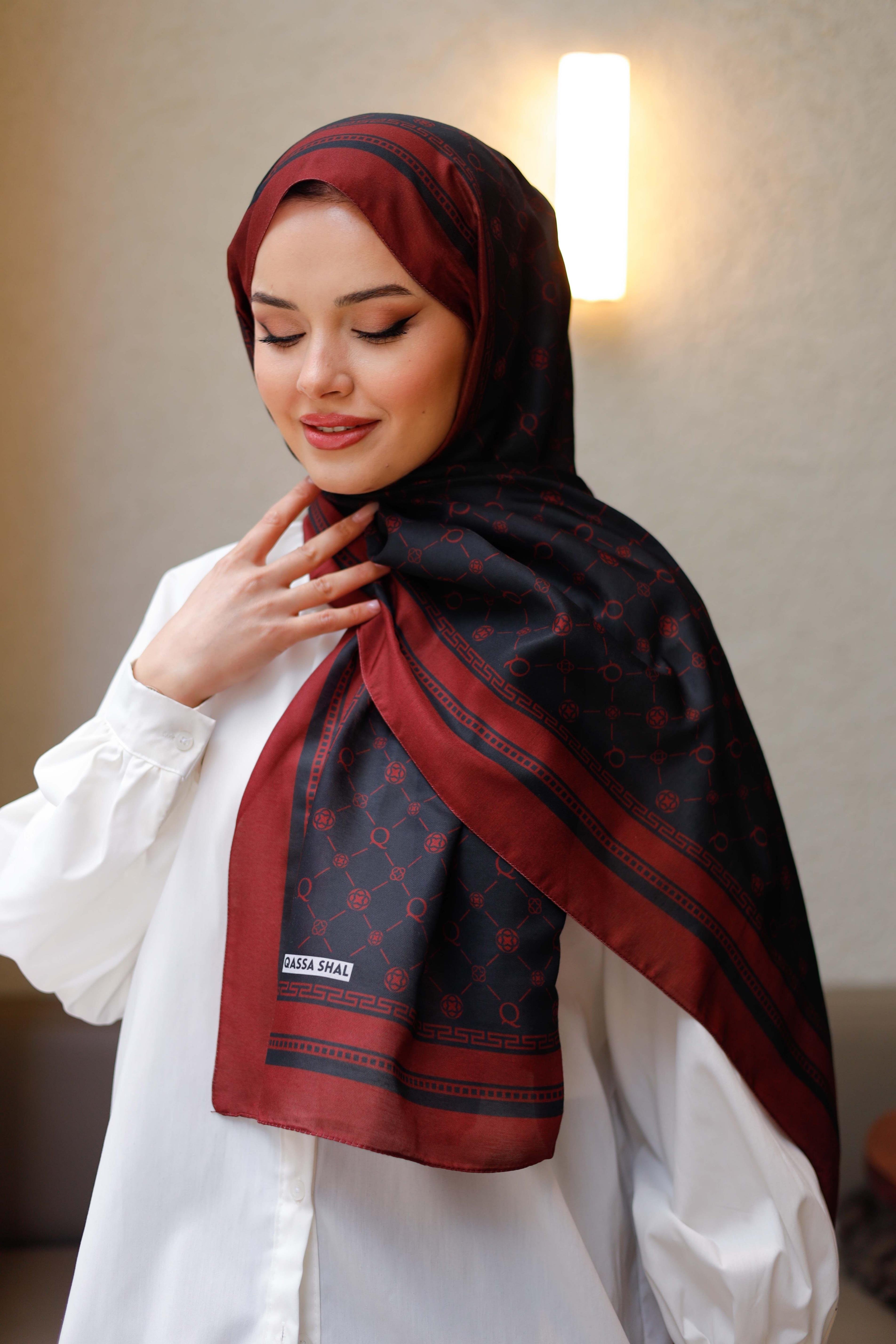 Q DESEN BORDO/SİYAH