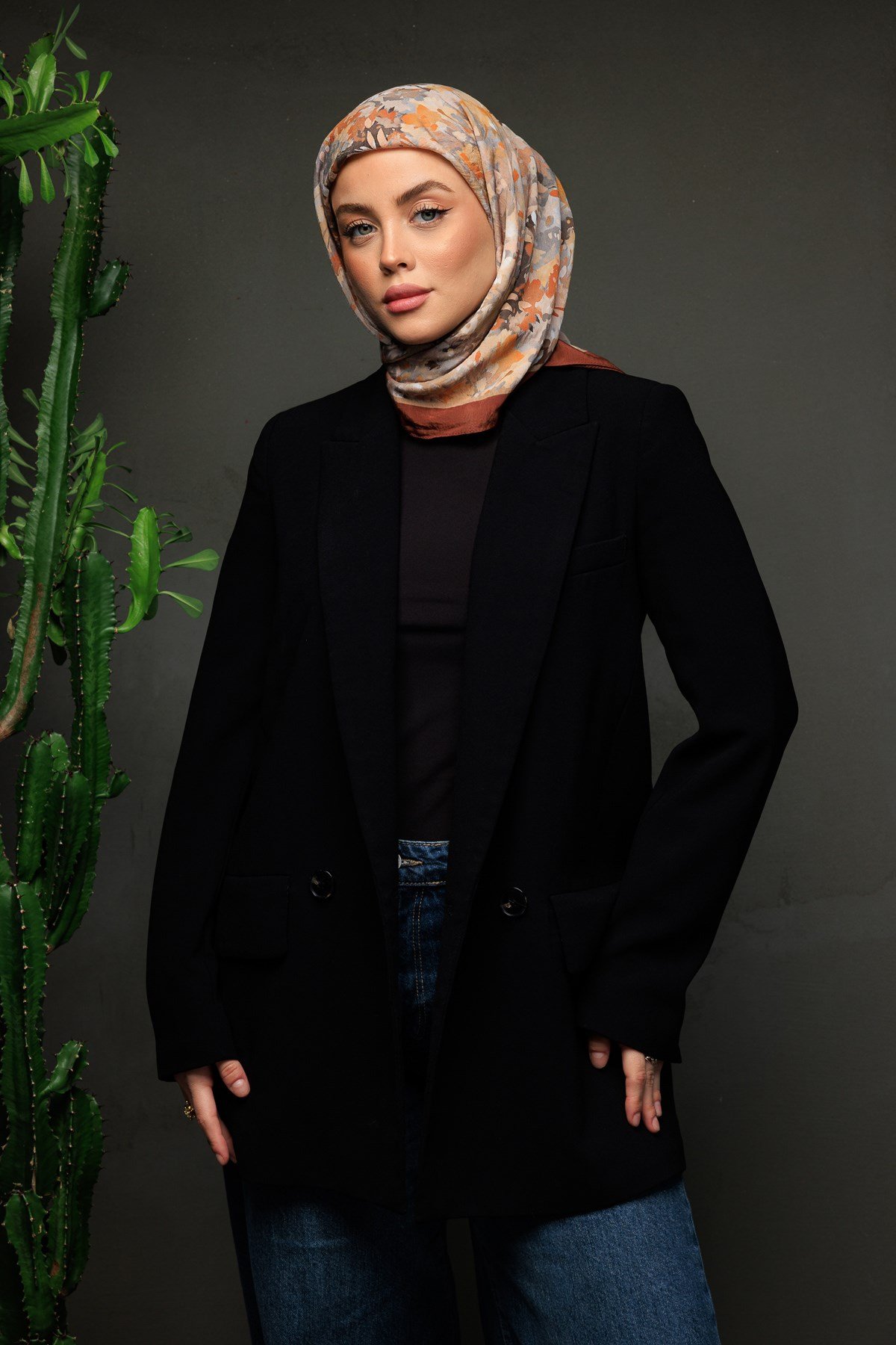 ROSİNE MODAL İPEK EŞARP 03