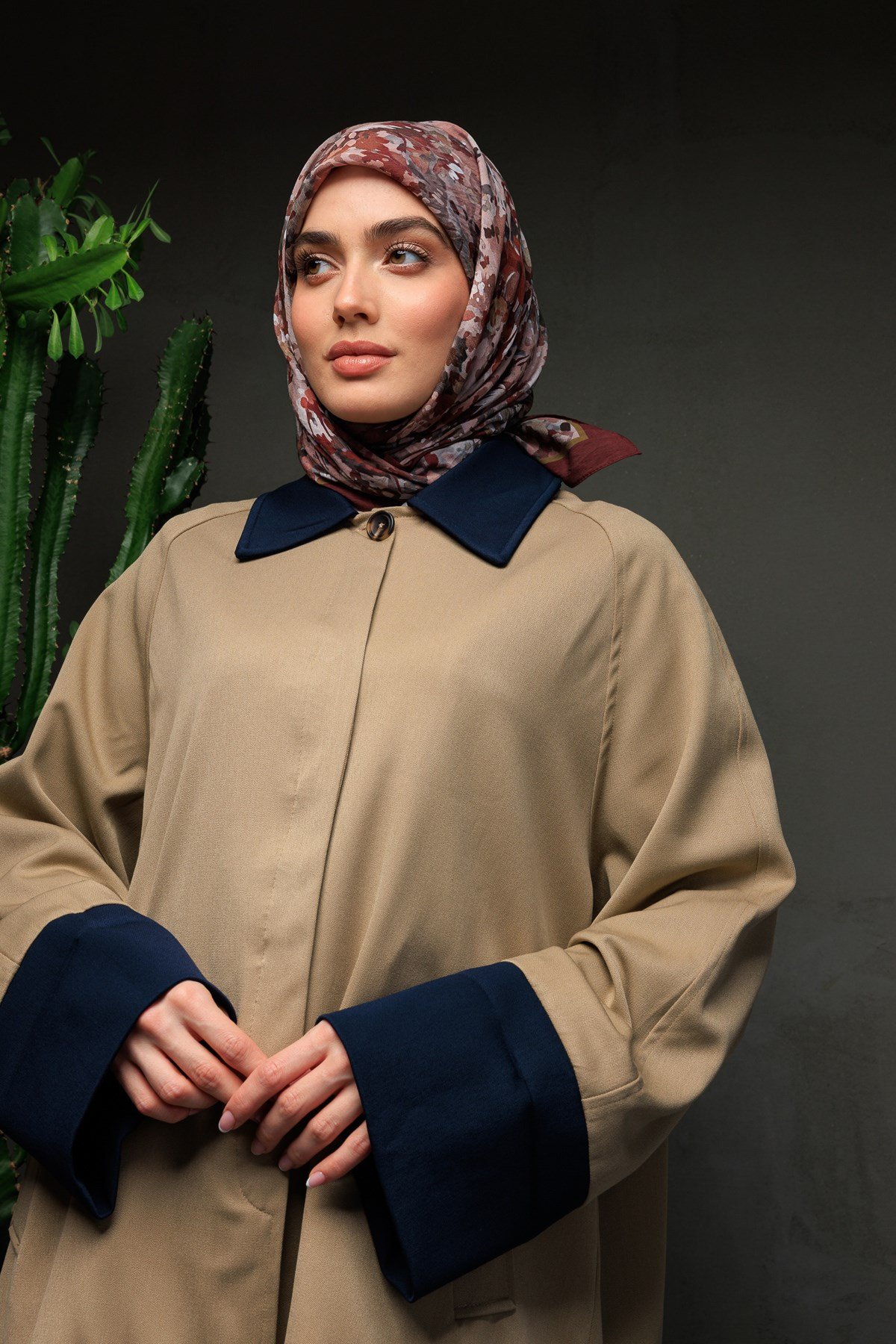 ROSİNE MODAL İPEK EŞARP 08