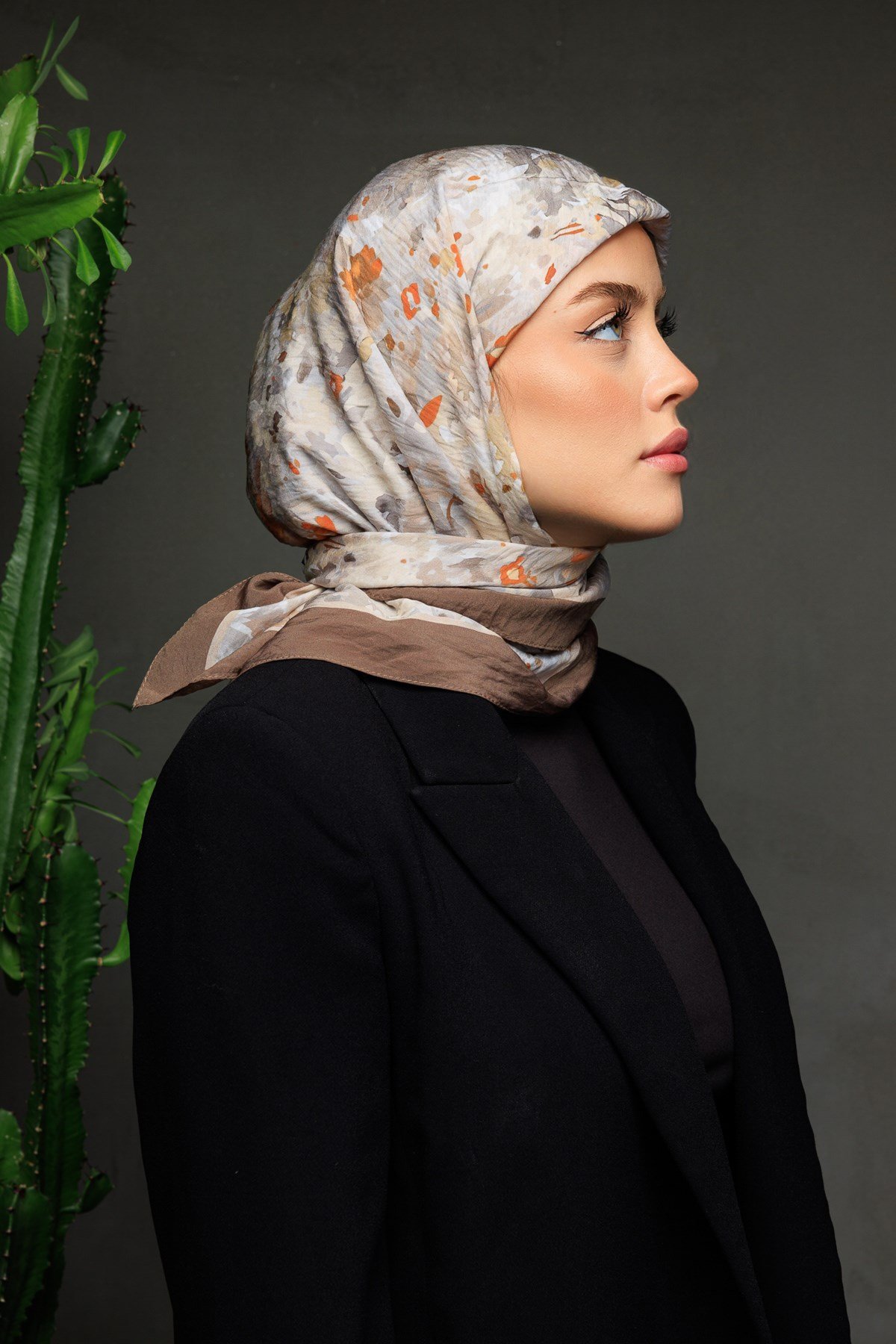 ROSİNE MODAL İPEK EŞARP 09