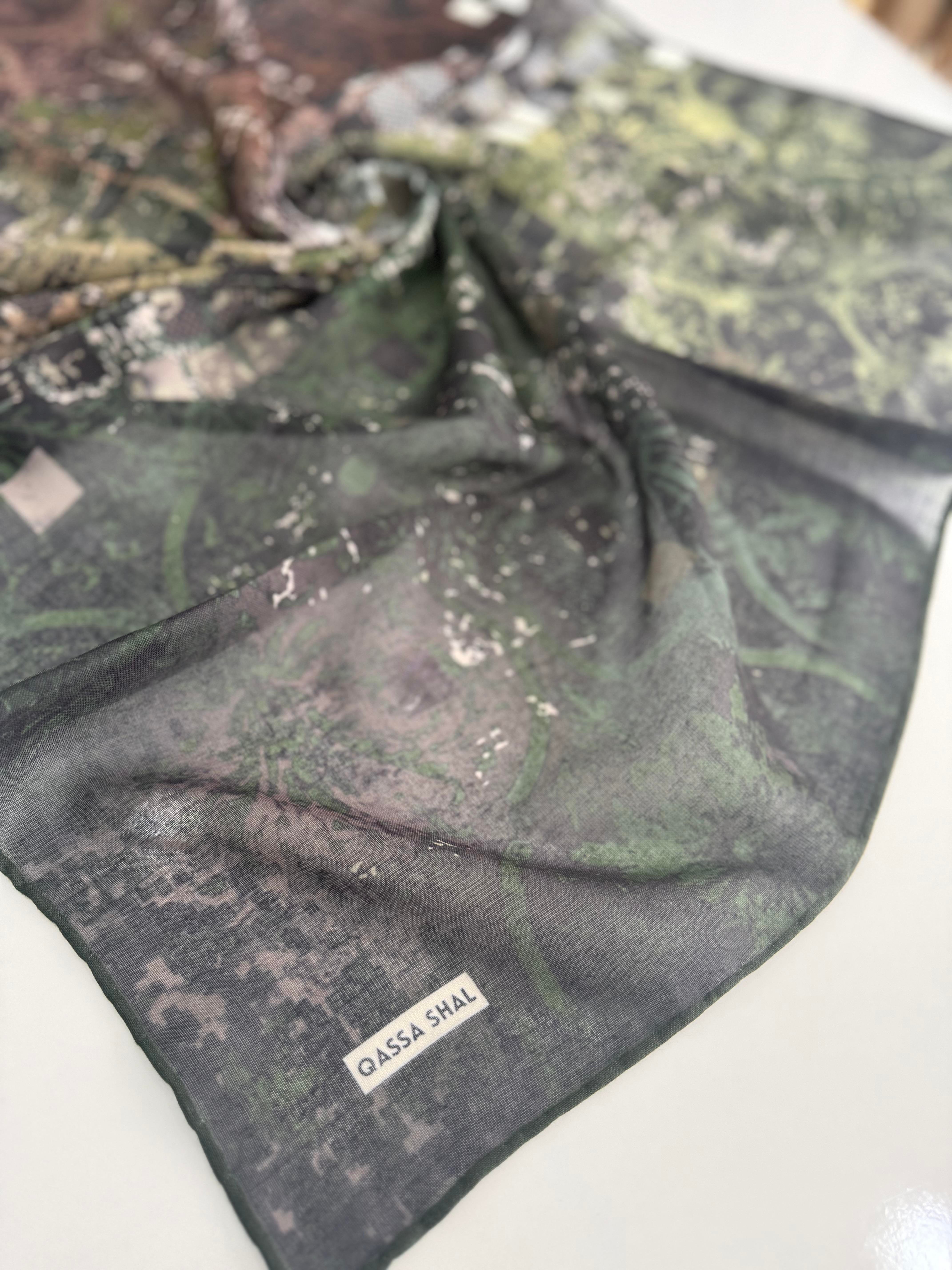 SOFT PAMUKLU EŞARP HAKİ