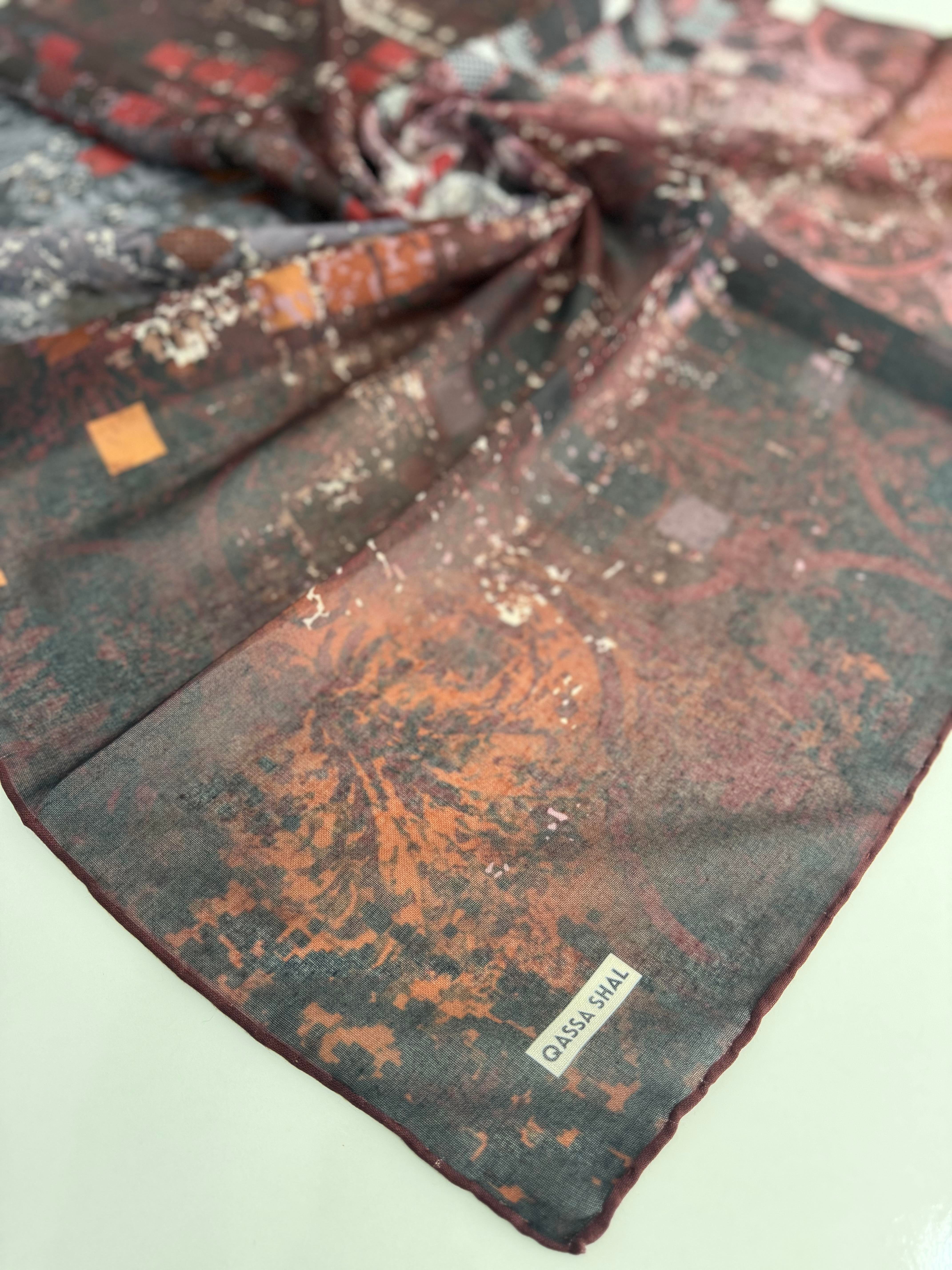 SOFT PAMUKLU EŞARP KİREMİT