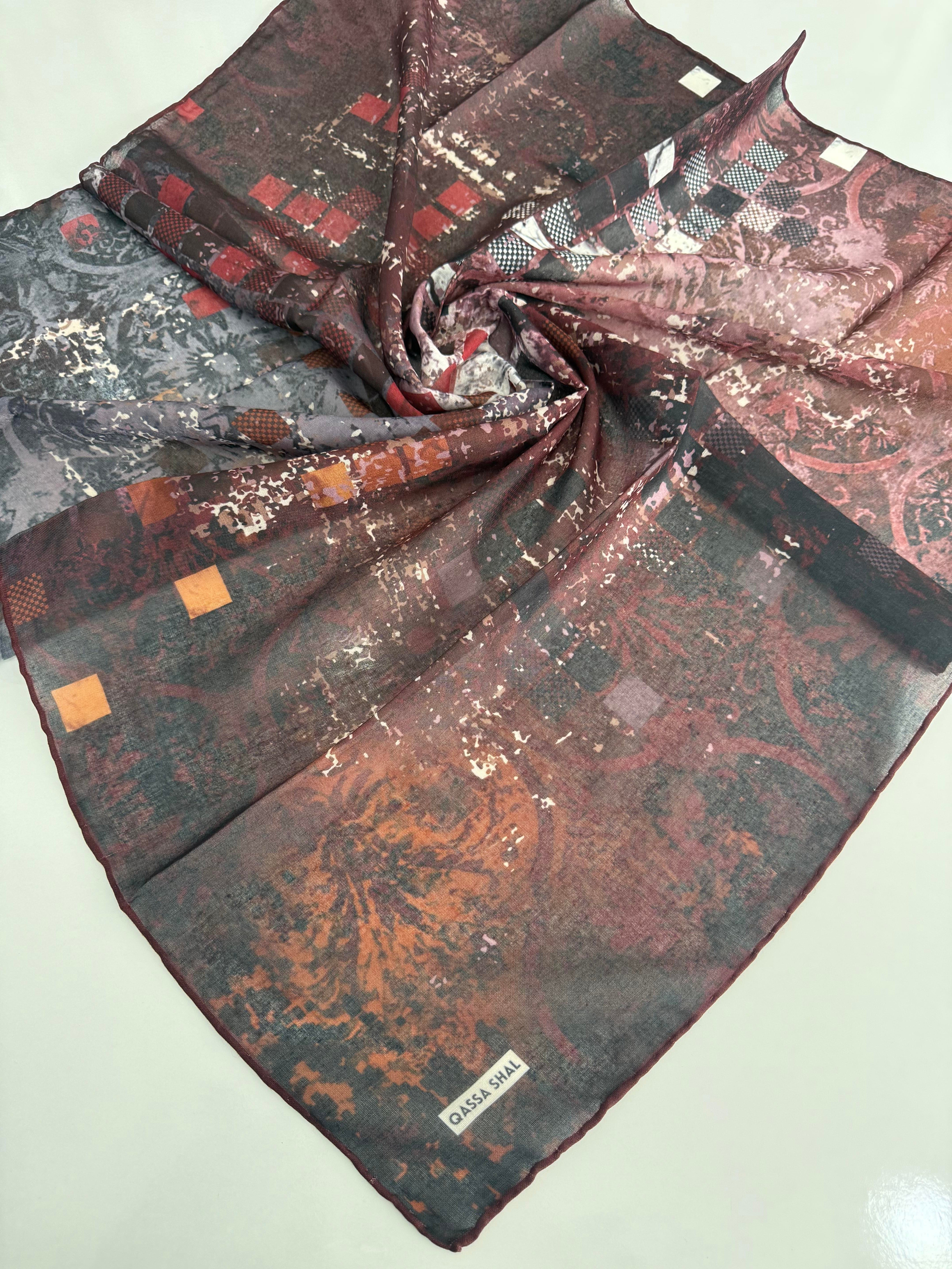 SOFT PAMUKLU EŞARP KİREMİT