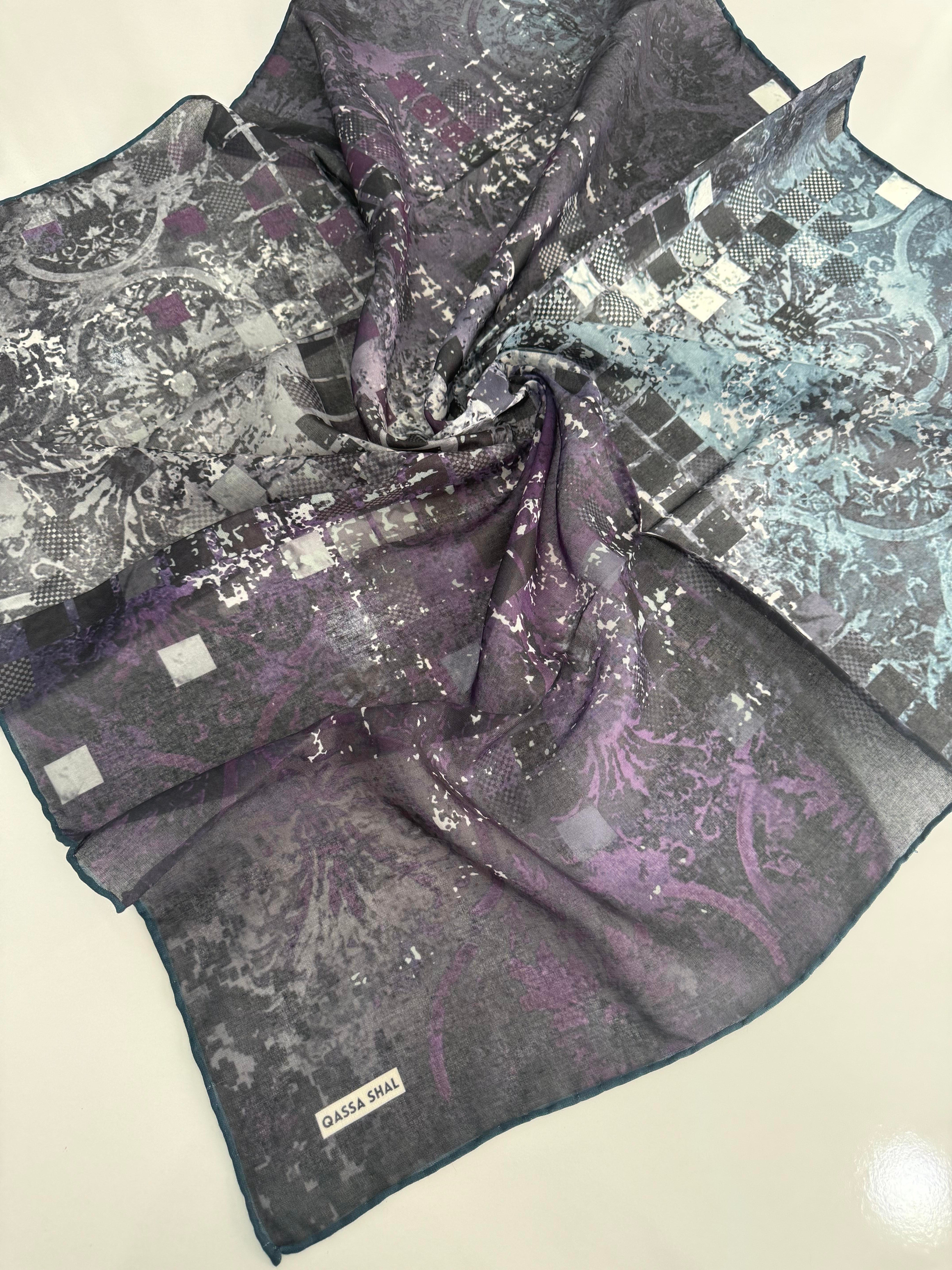 SOFT PAMUKLU EŞARP MOR