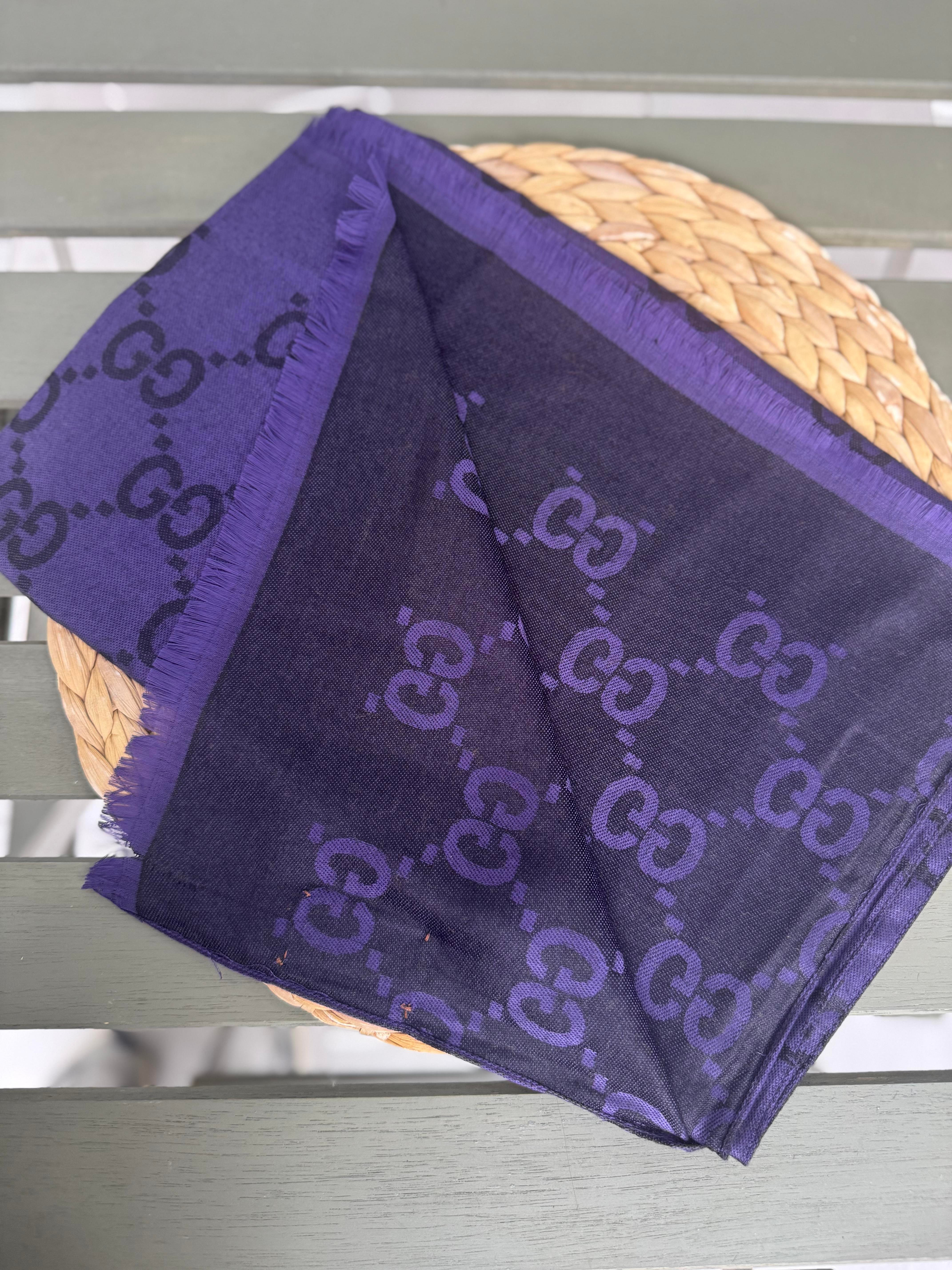 YÜN KAŞMİR ŞAL MOR