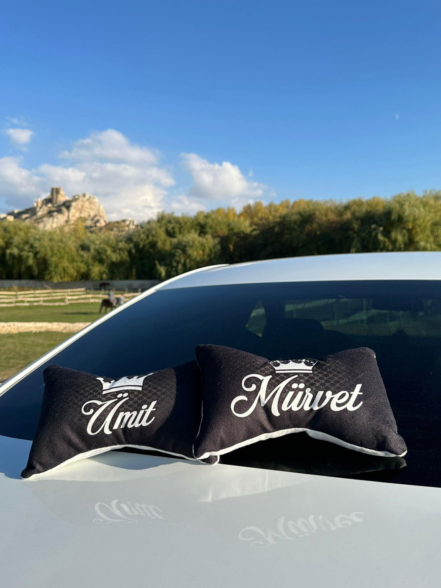 Çiftlere Özel Araç Boyun Yastığı