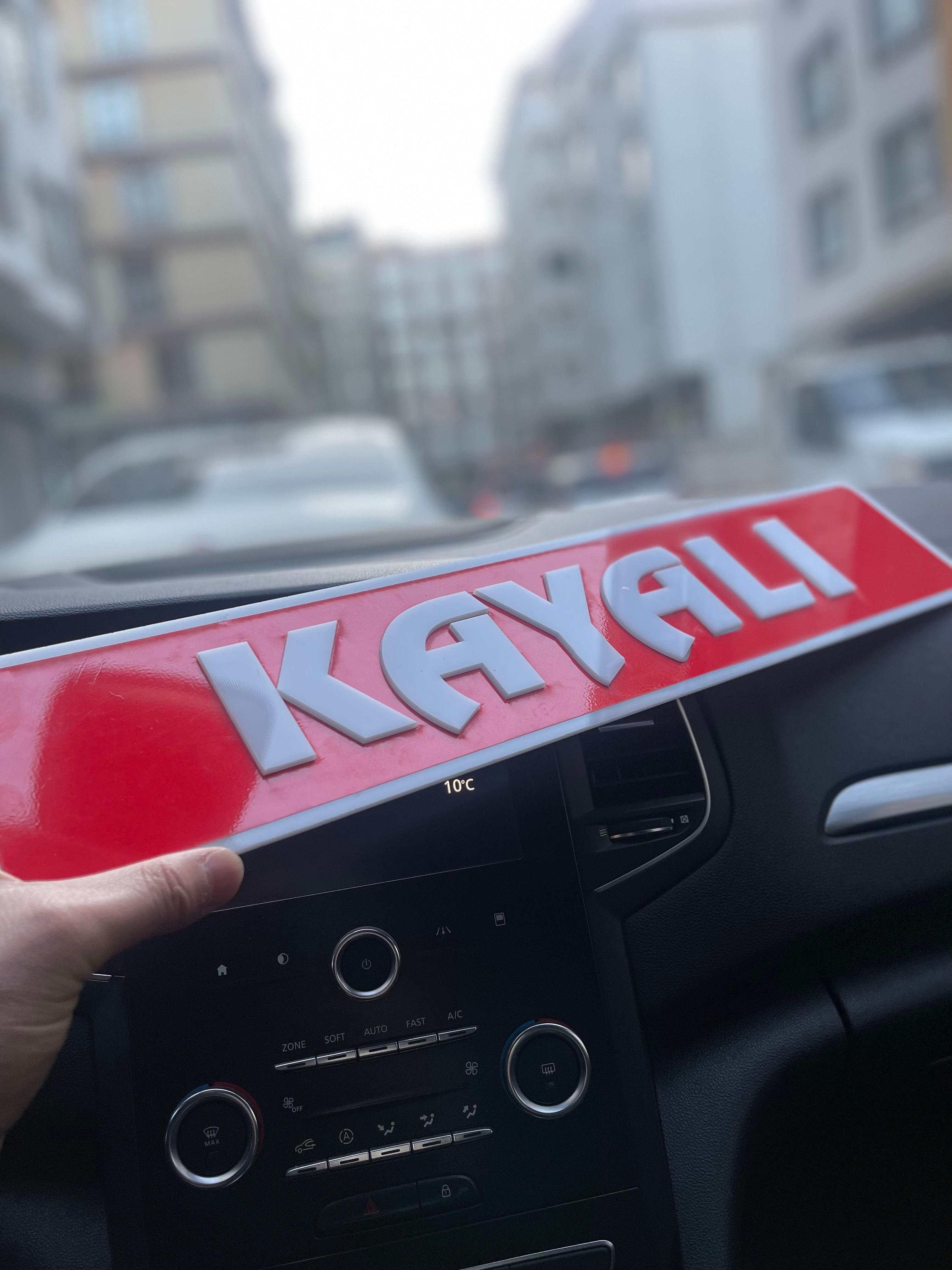 Firma İsimli Kişiye Özel Dekor Plaka