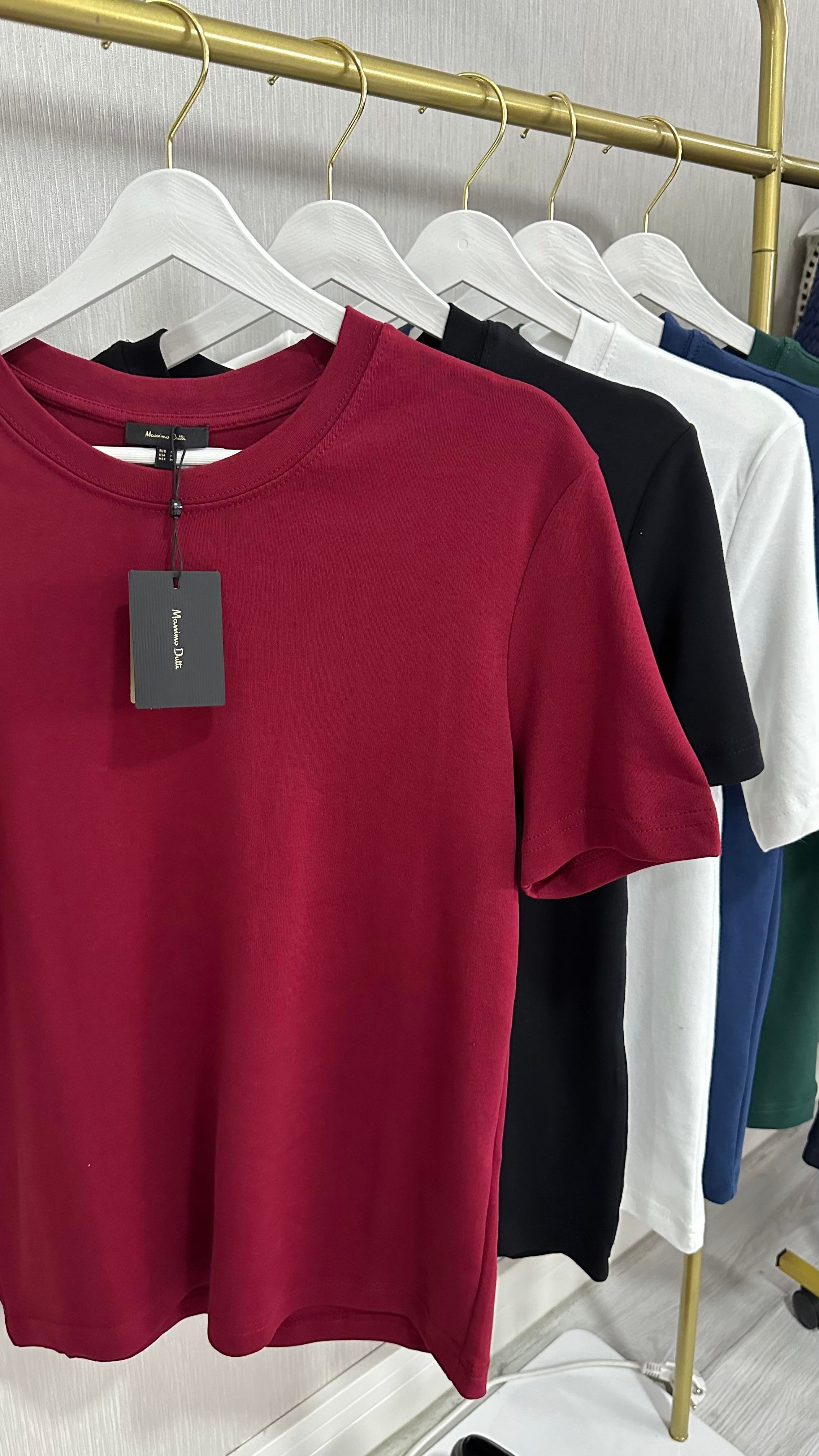 ORJİNAL MARKA BORDO PAMUKLU BASİC TİŞÖRT