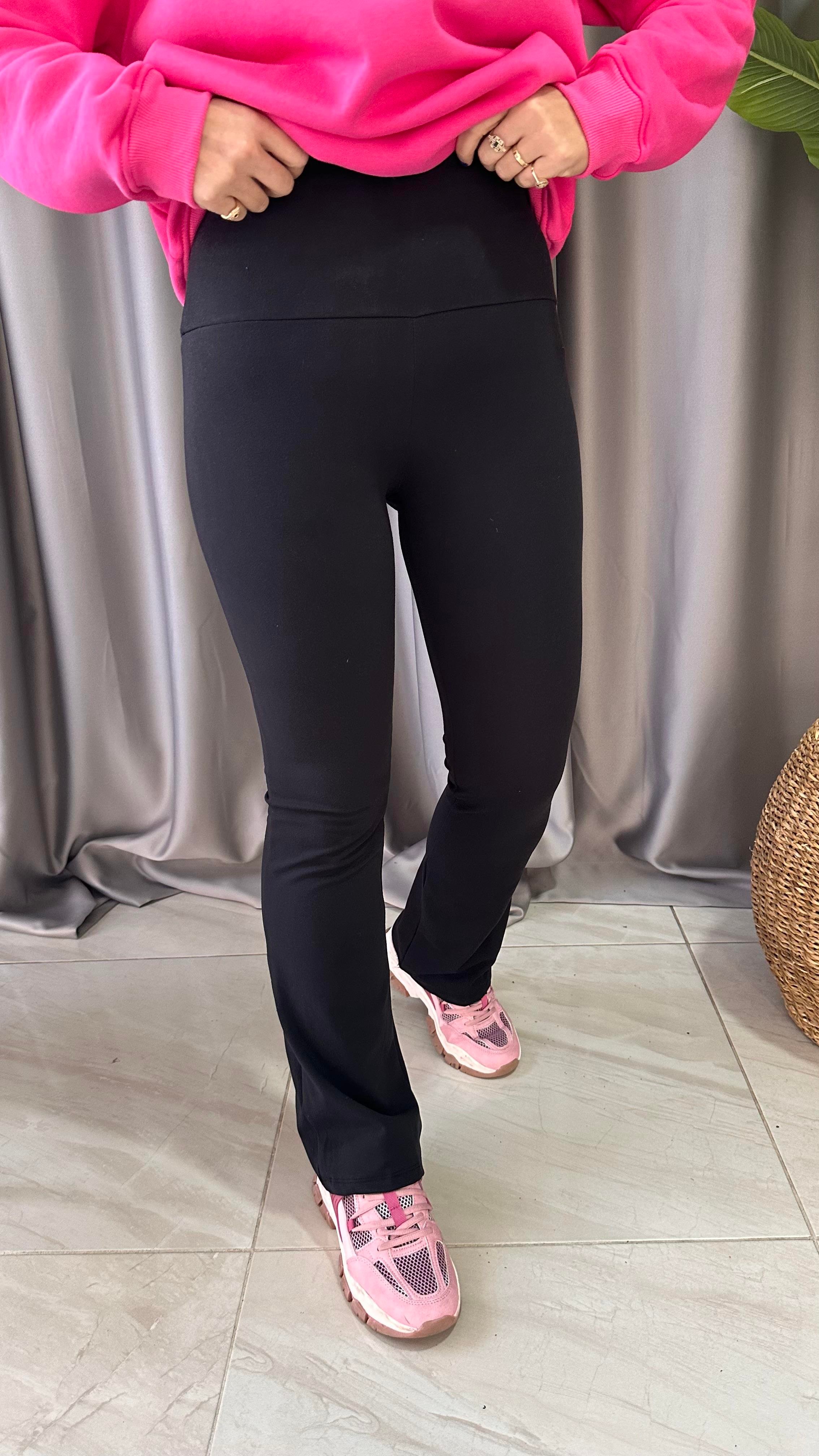 ORJİNAL MARKA İSPANYOL PAÇA TOPARLAYICI SİYAH TAYT