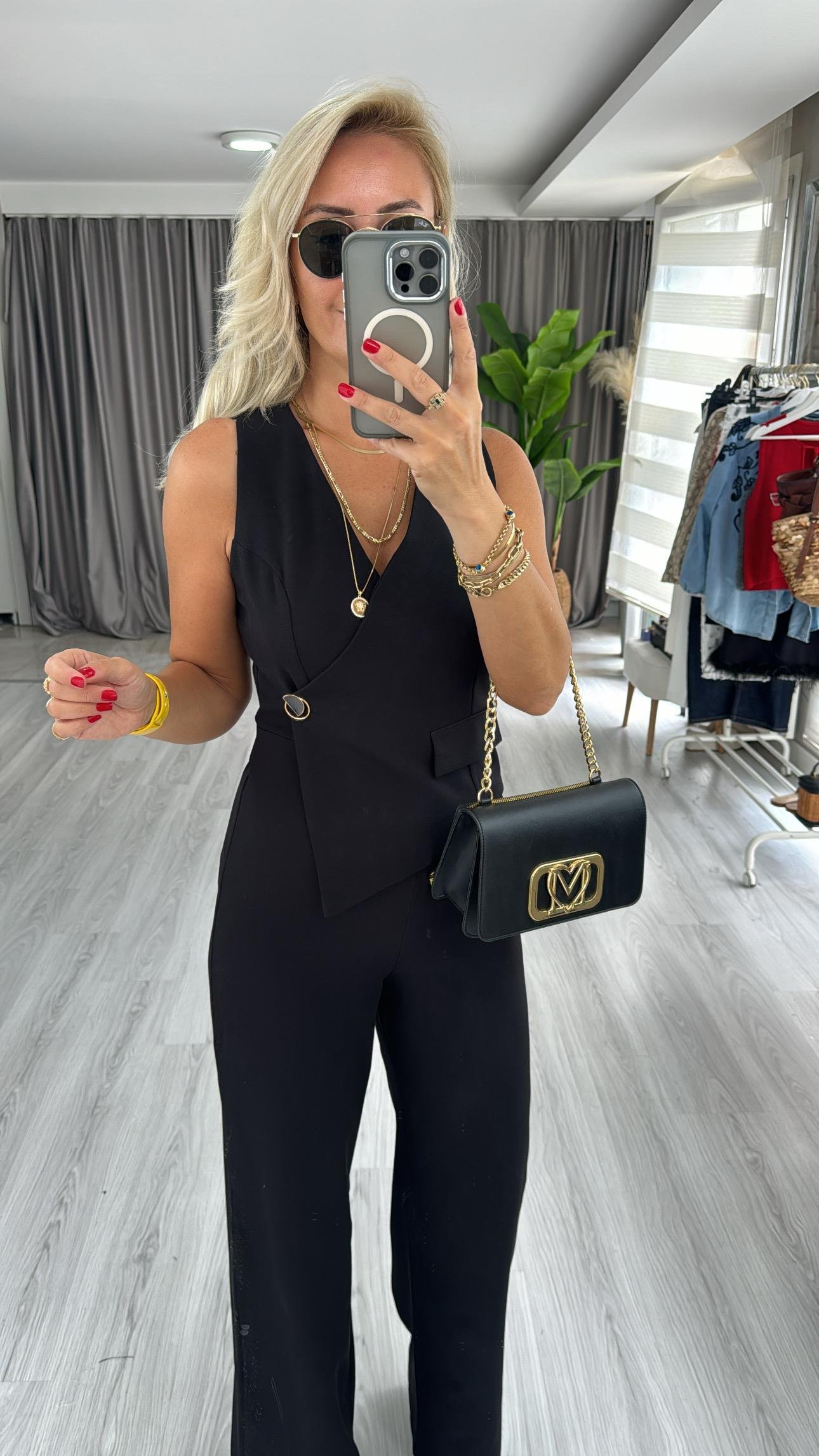 Premium Seri Orjinal Model Siyah Tulum