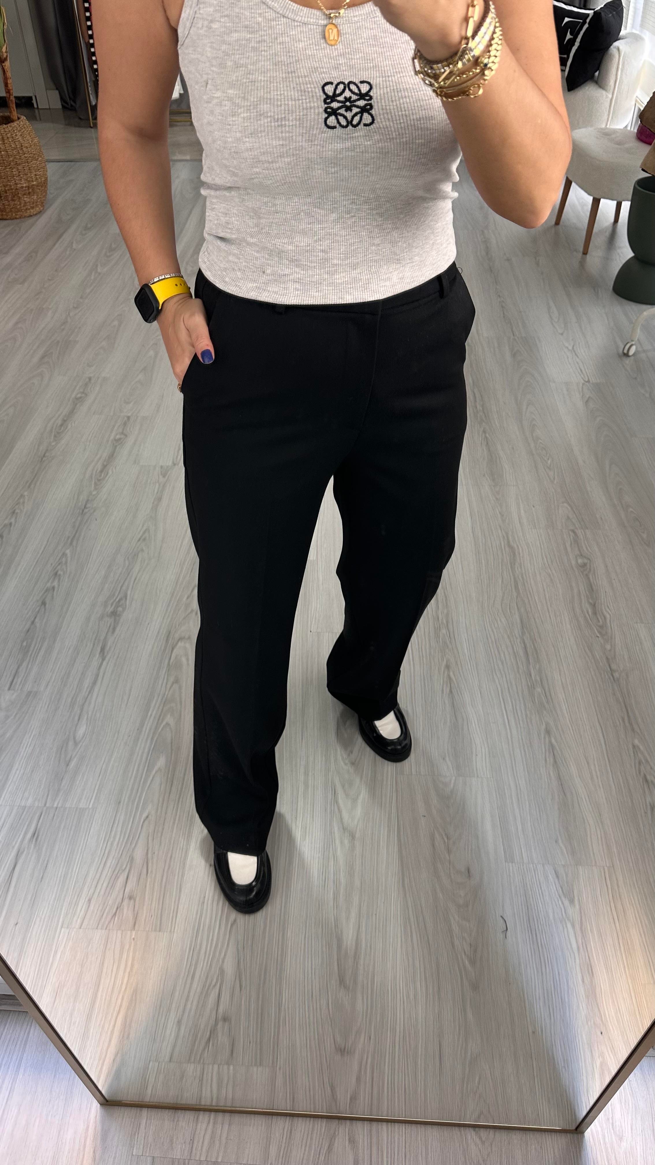 SİYAH KUMAŞ PANTOLON