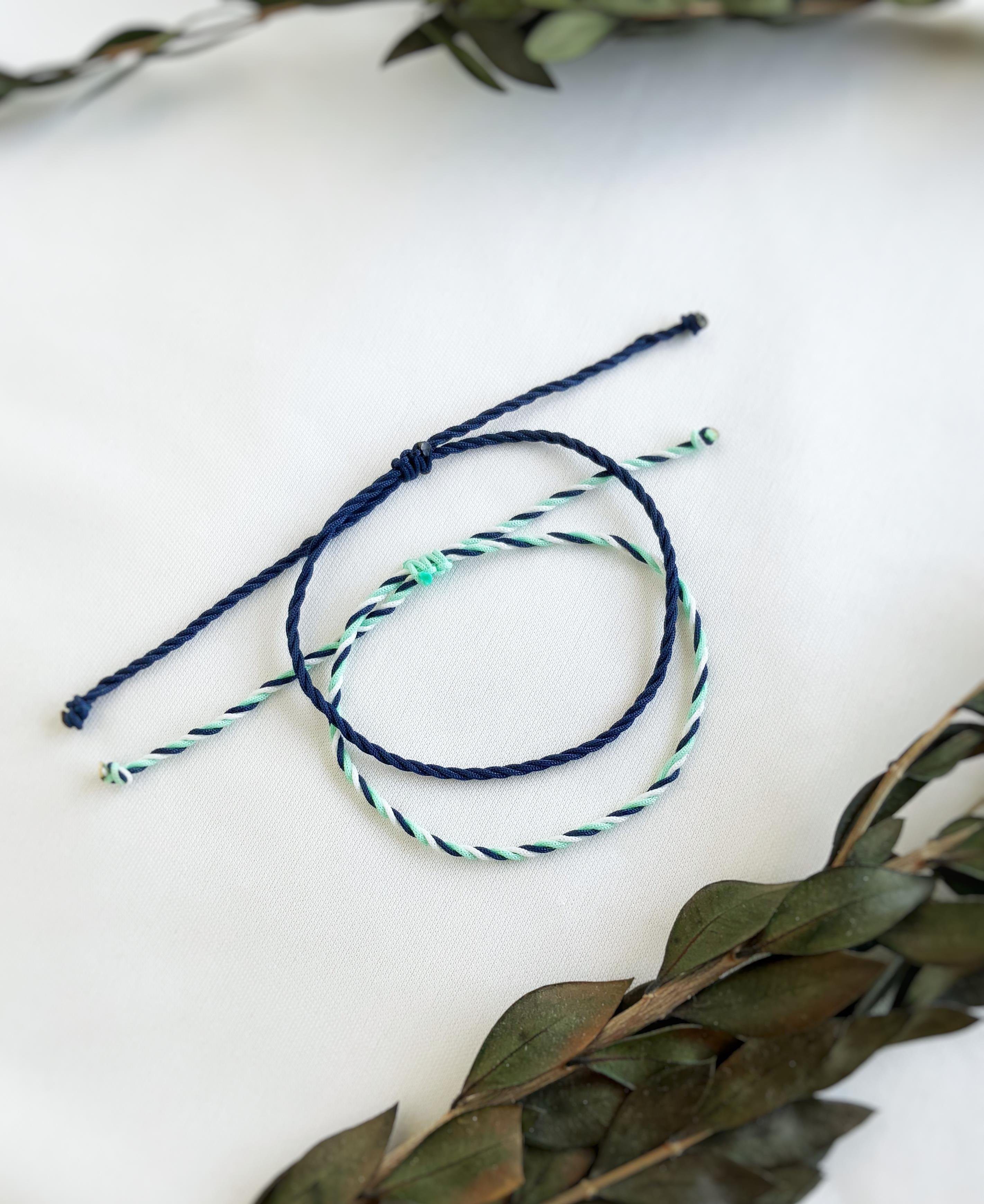 2'li Rin Unisex İp Bileklik 