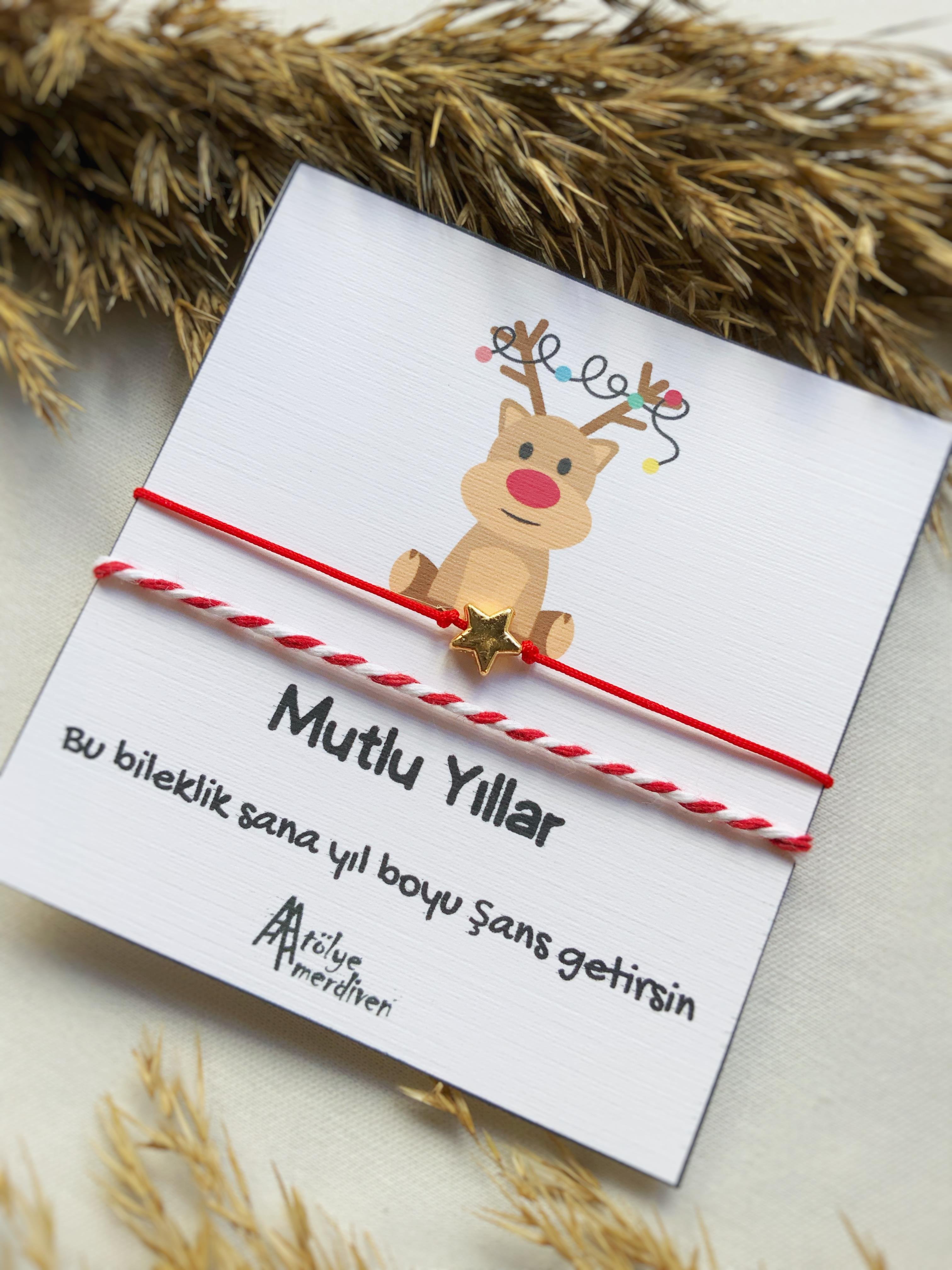 3lü Yılbaşı Hediyelik Bileklik Seti