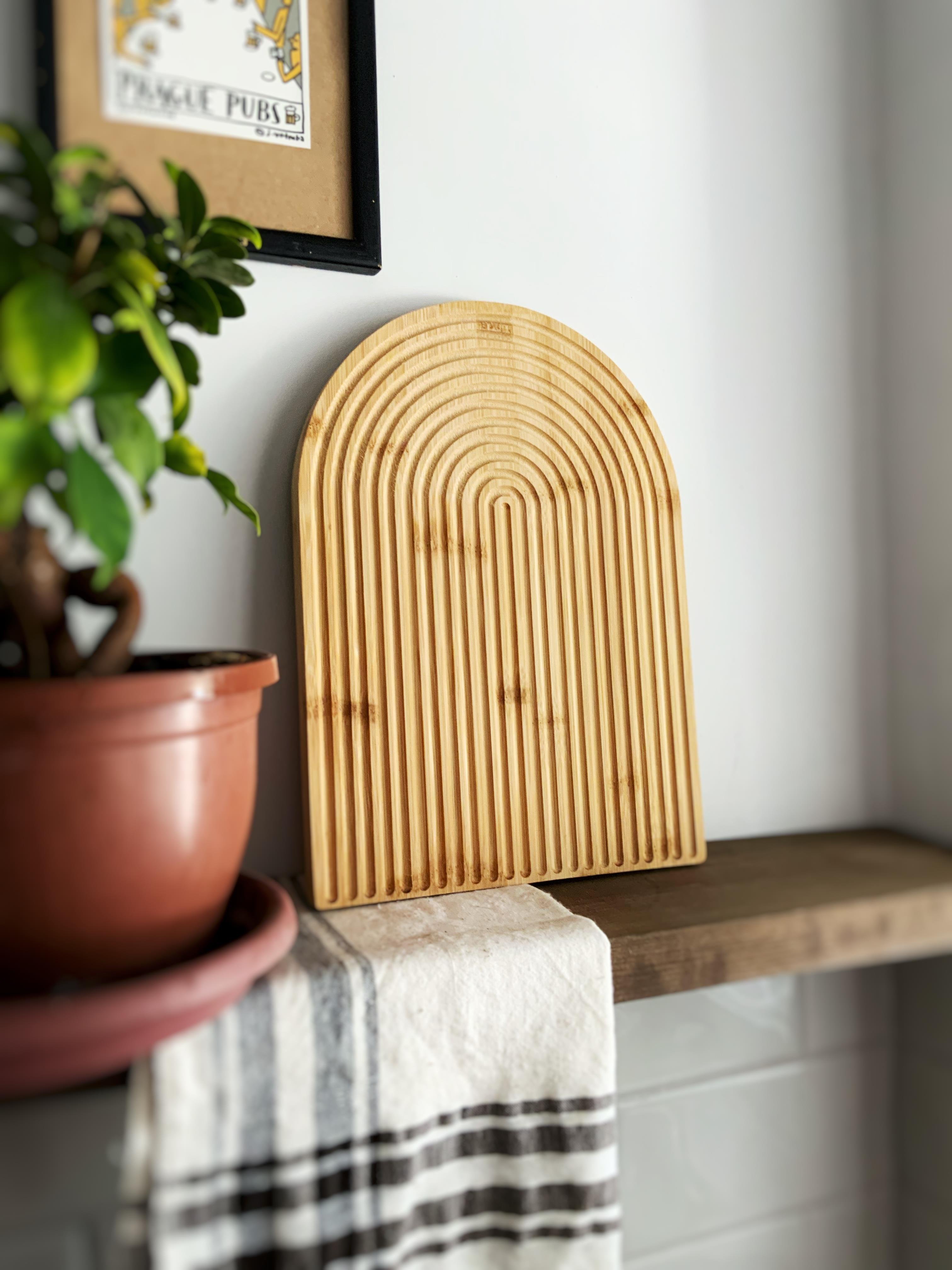 Bambu Oval Sunum Tepsisi