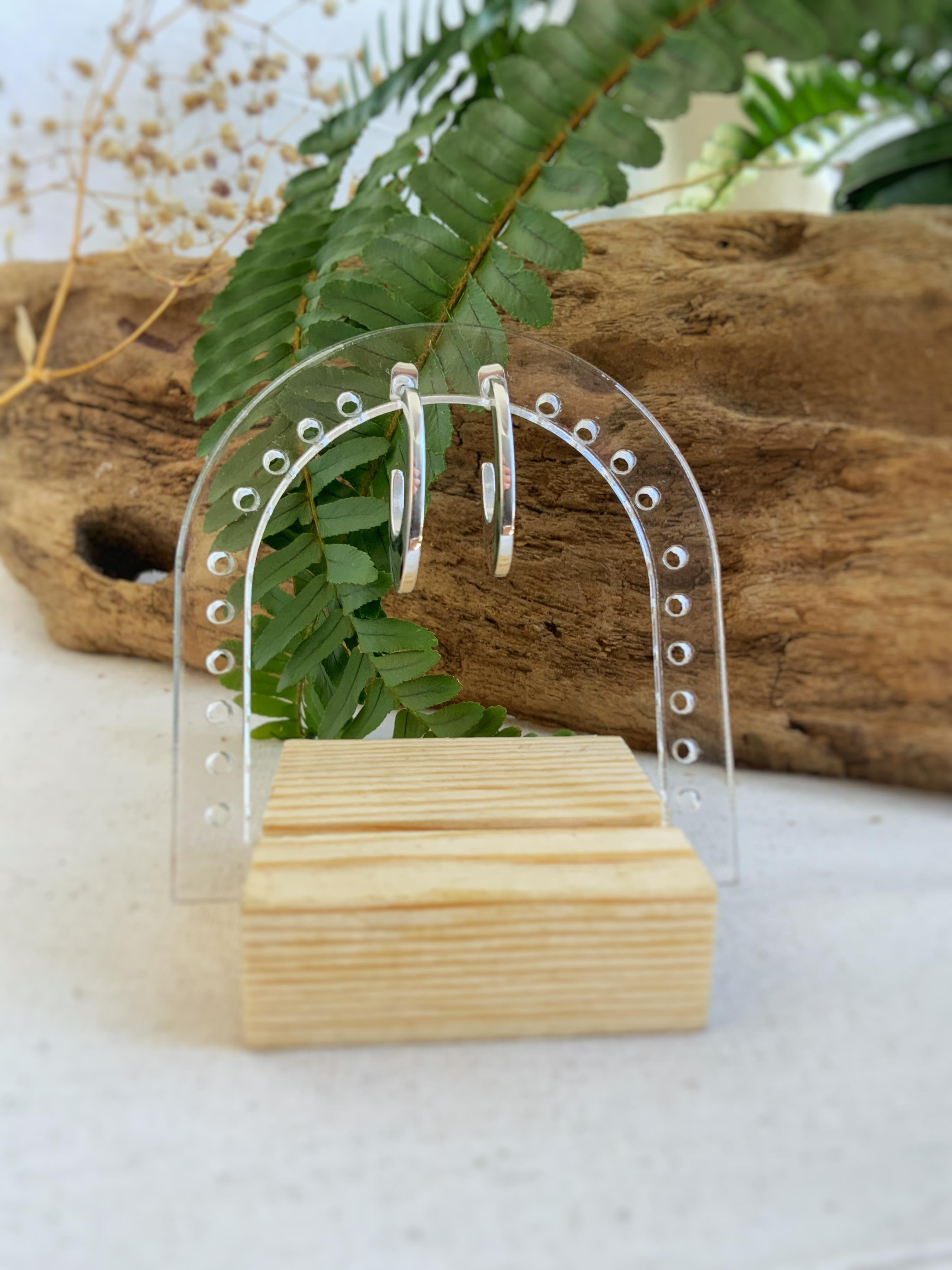 Çelik Gümüş Küpe