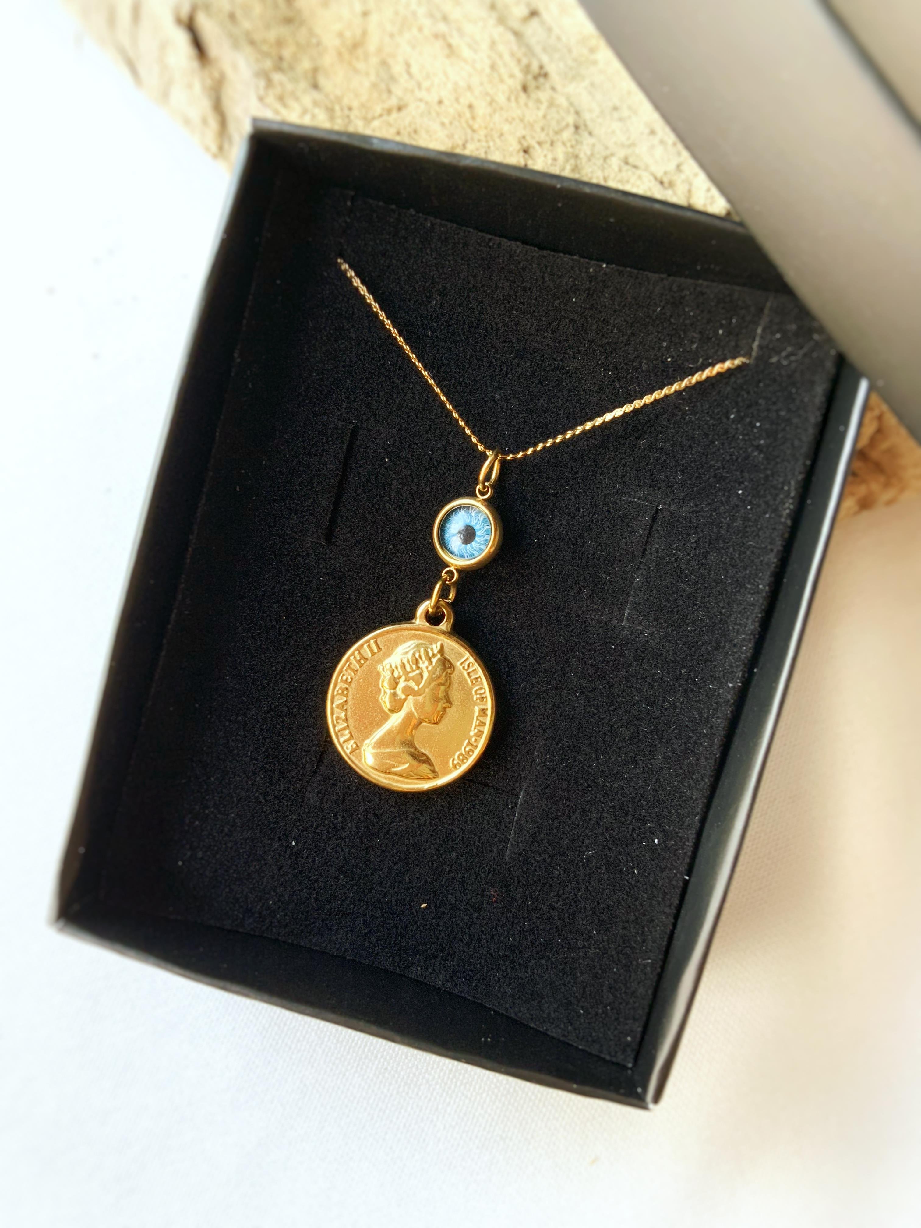 Elizabeth Madolyon Çelik Kolye